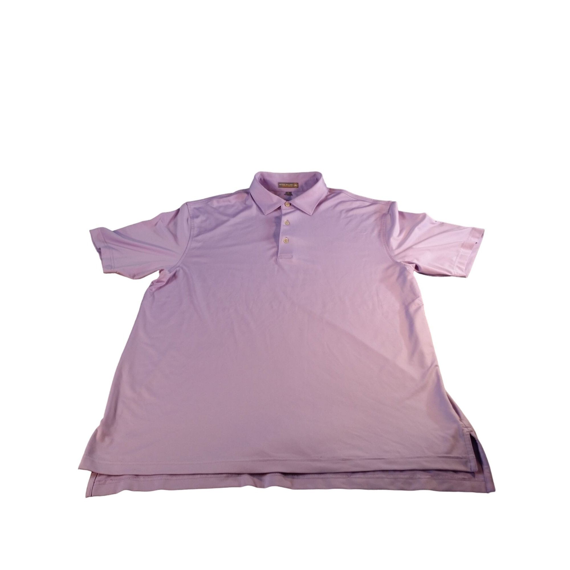 Peter Millar Peter Millar Summer Comfort Golf Polo Men Sz L Purple Casual Size US L / EU 52-54 / 3 - 1 Thumbnail