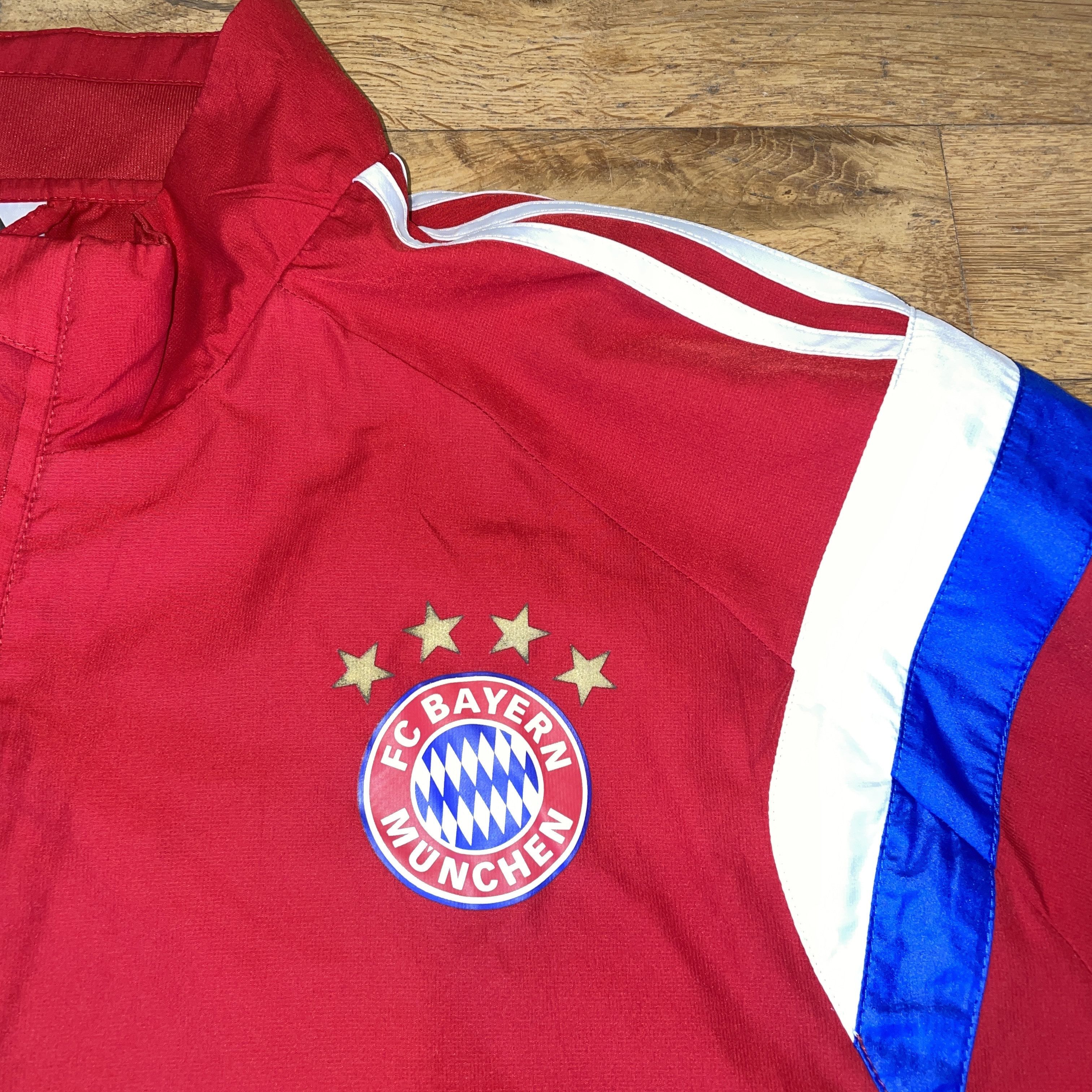 Adidas ADIDAS BAYERN MUNICH JACKET LOGO WINDBREAKER Size 2XL Size US XXL / EU 58 / 5 - 6 Thumbnail