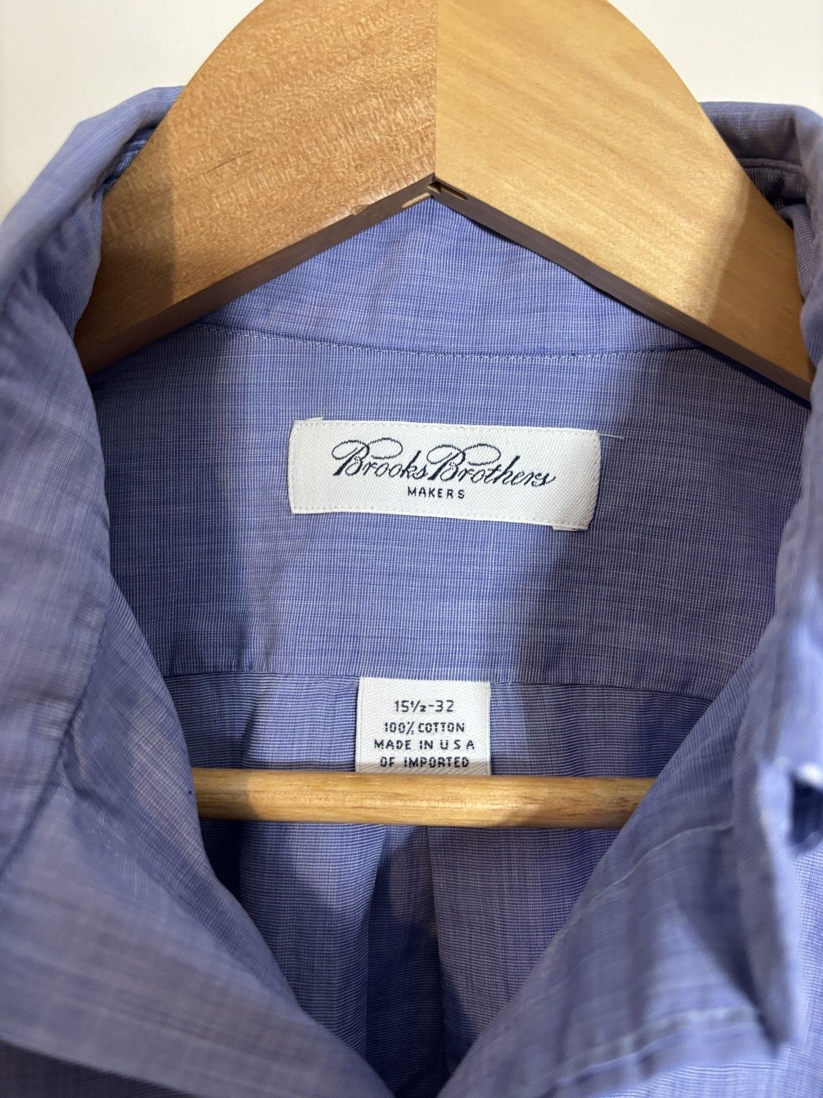 Brooks Brothers Vintage Brooks Brothers Makers Button Down Shirt USA 15 1/2 Size US M / EU 48-50 / 2 - 3 Thumbnail