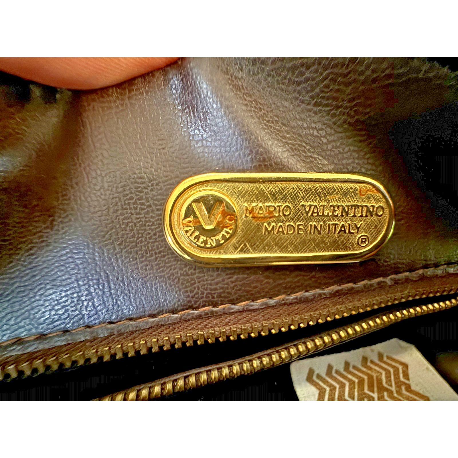 Mario Valentino Vintage Mario Valentino Crossbody Bag Womens Monogram Size ONE SIZE - 8 Thumbnail