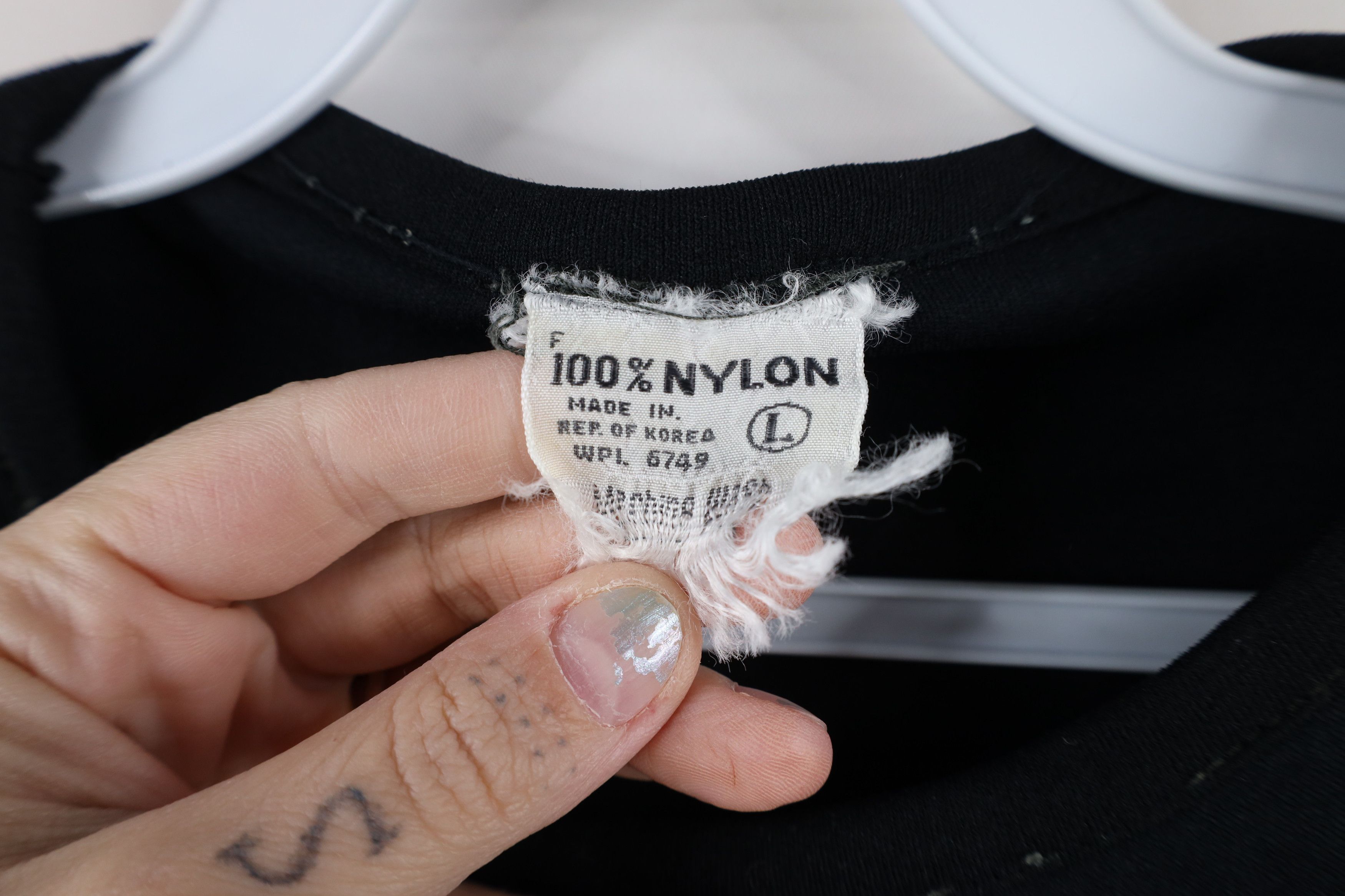 Vintage Vintage 70s Mid Century Modern MCM Knit Cropped T-Shirt Size L / US 10 / IT 46 - 10 Thumbnail