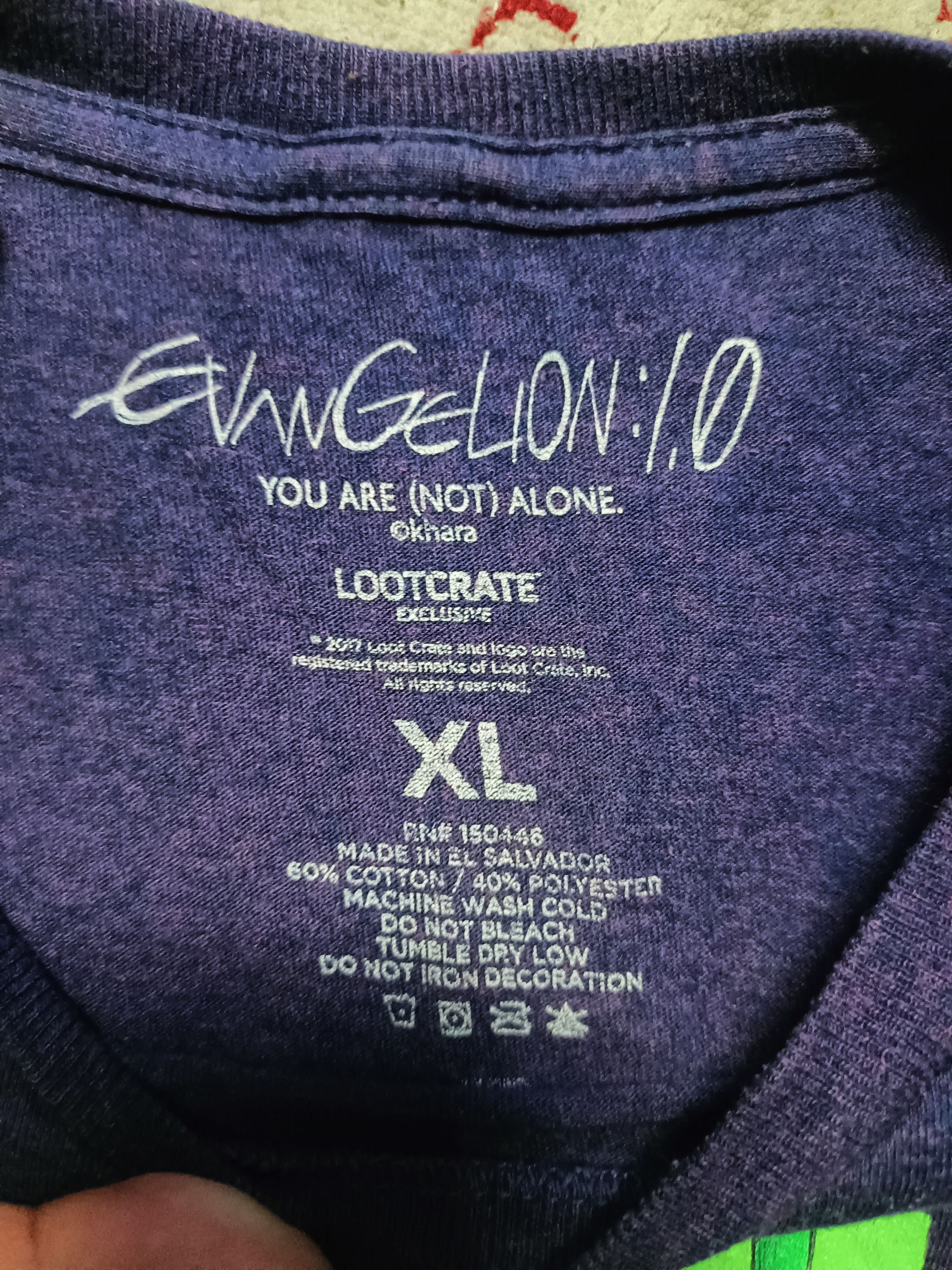 Anime × Japanese Brand Anime x Evagelion :1.0 - You Are ( Not ) Alone Manga tees Size US XL / EU 56 / 4 - 5 Thumbnail