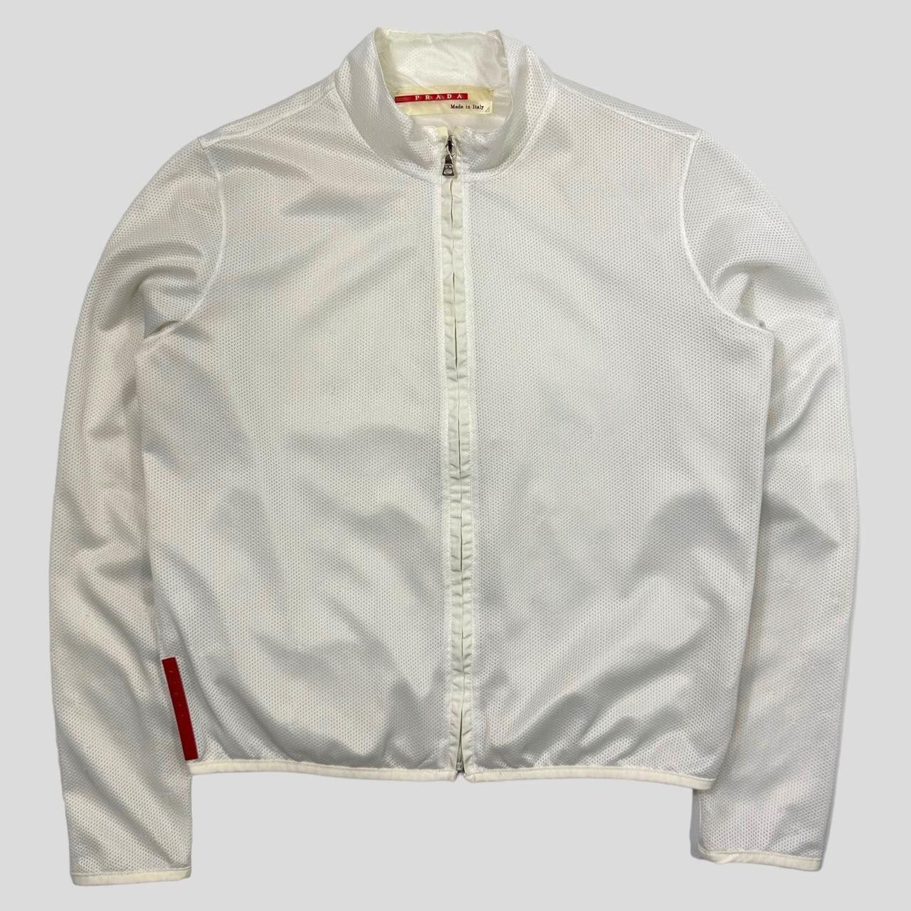 Prada Prada Sport SS99 Full Mesh Lightweight Track Jacket - M 