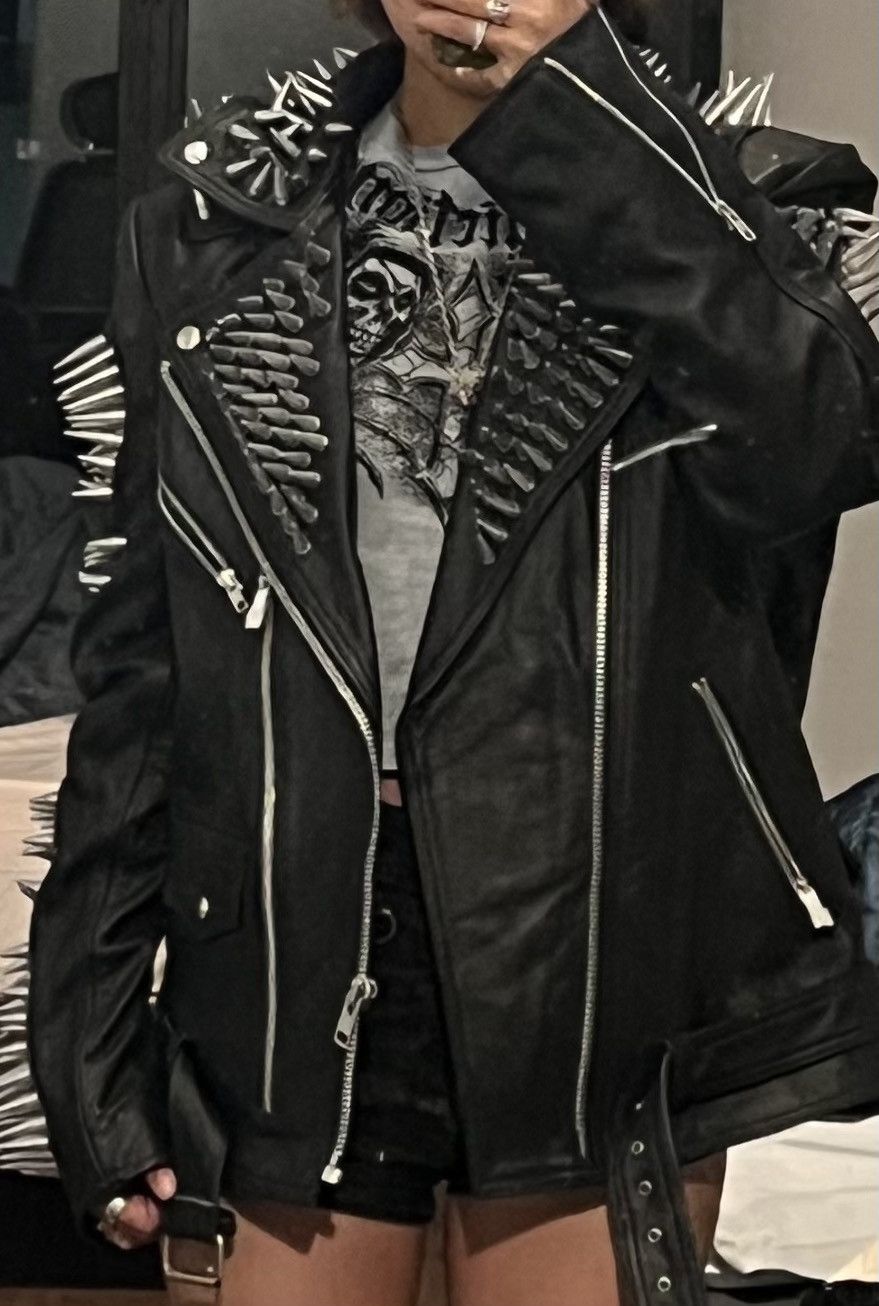 New Rock New Rock Heavy Spiked Jacket — Genuine Leather Size US M / EU 48-50 / 2 - 6 Thumbnail