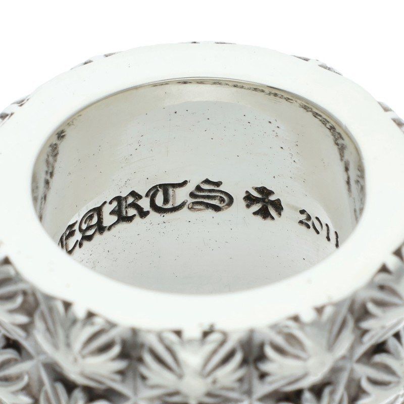Chrome Hearts Chrome Hearts Pete Punk Triple Row Silver Ring Size ONE SIZE - 4 Thumbnail
