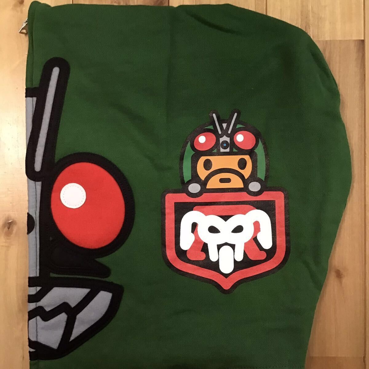 Bape BAPE × Kamen Rider MASKED RIDER full zip hoodie APE Size US M / EU 48-50 / 2 - 5 Thumbnail