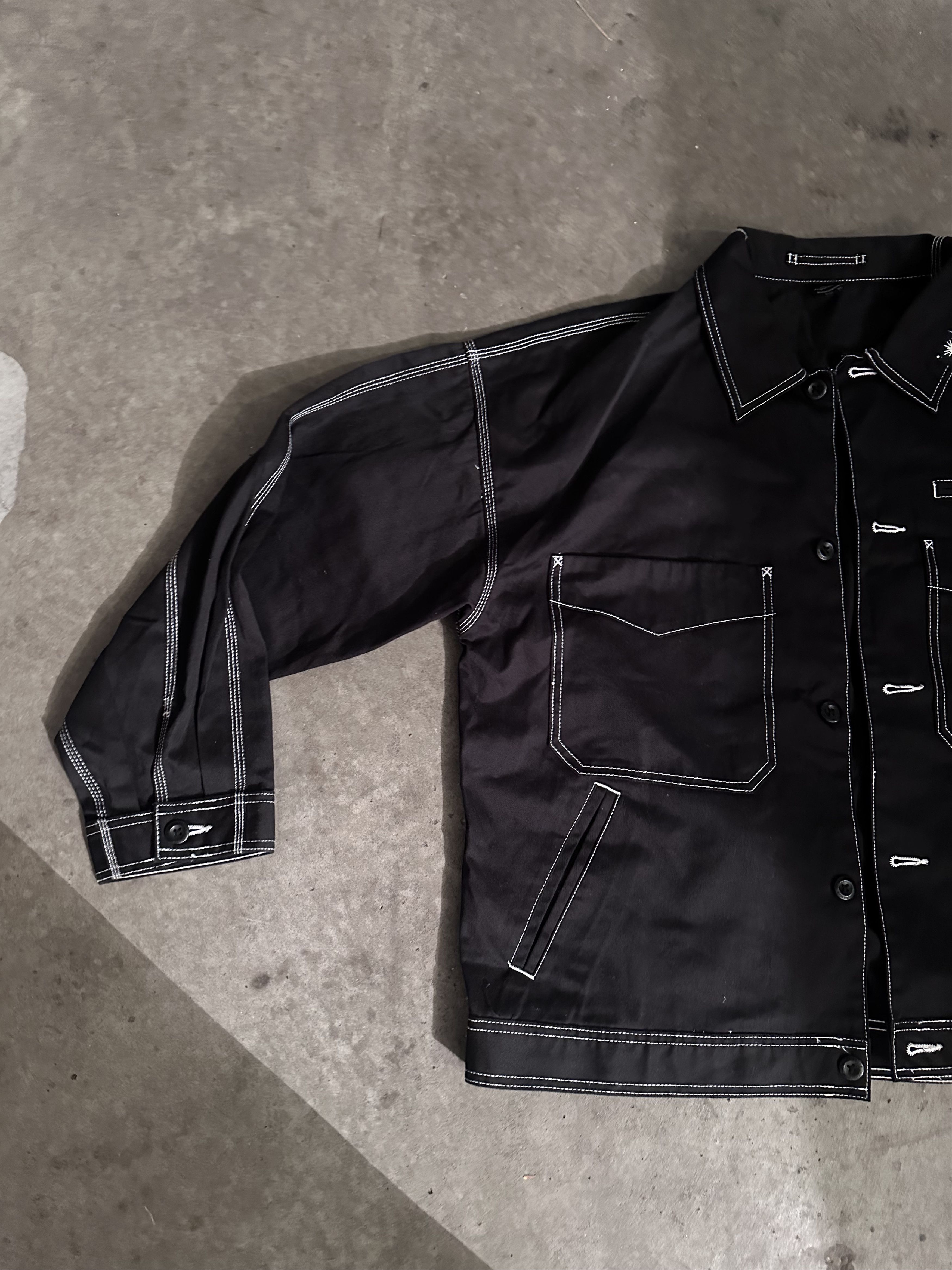 Maison MIHARA YASUHIRO Black Chore Jacket Size US XL / EU 56 / 4 - 4 Thumbnail