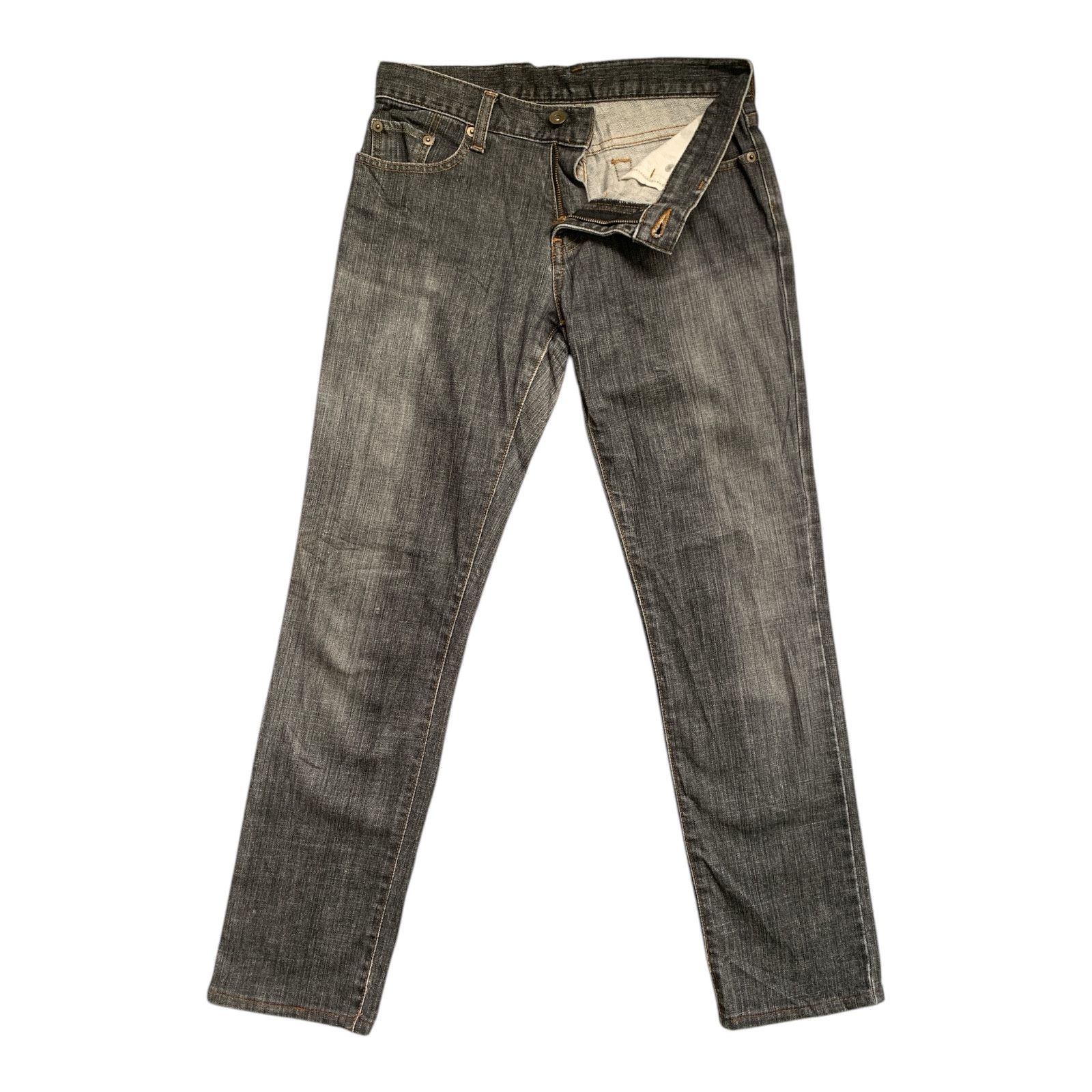 Japanese Brand × Uniqlo Rare Design Vintage Uniqlo Jeans Size 29" - 3 Thumbnail