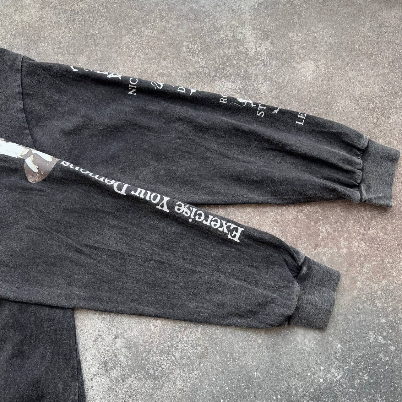 Japanese Brand Cradle of Filth Faded Long Sleeve Shirt Size US M / EU 48-50 / 2 - 11 Thumbnail
