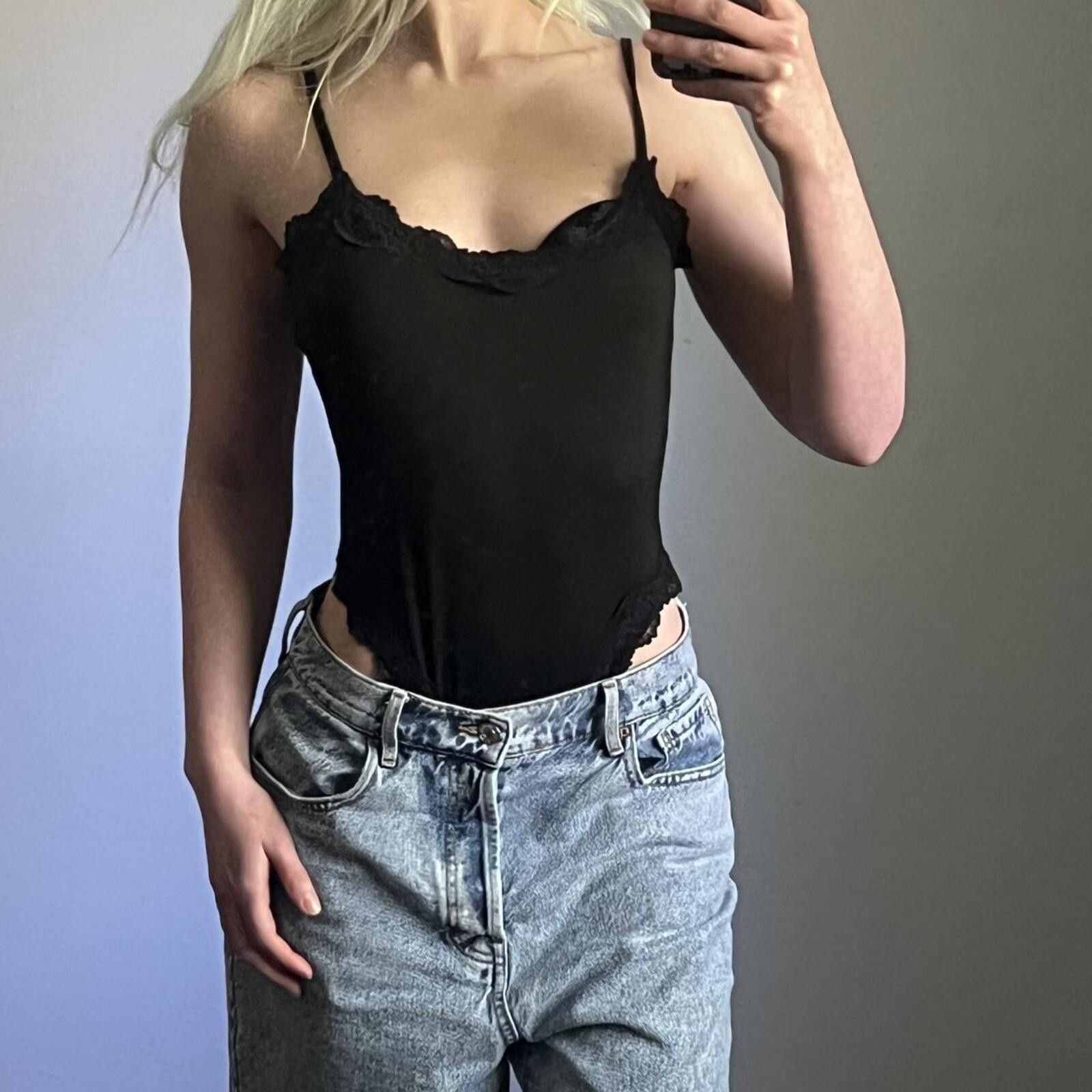 Other Black lacey bodysuit Size M / US 6-8 / IT 42-44 - 1 Thumbnail