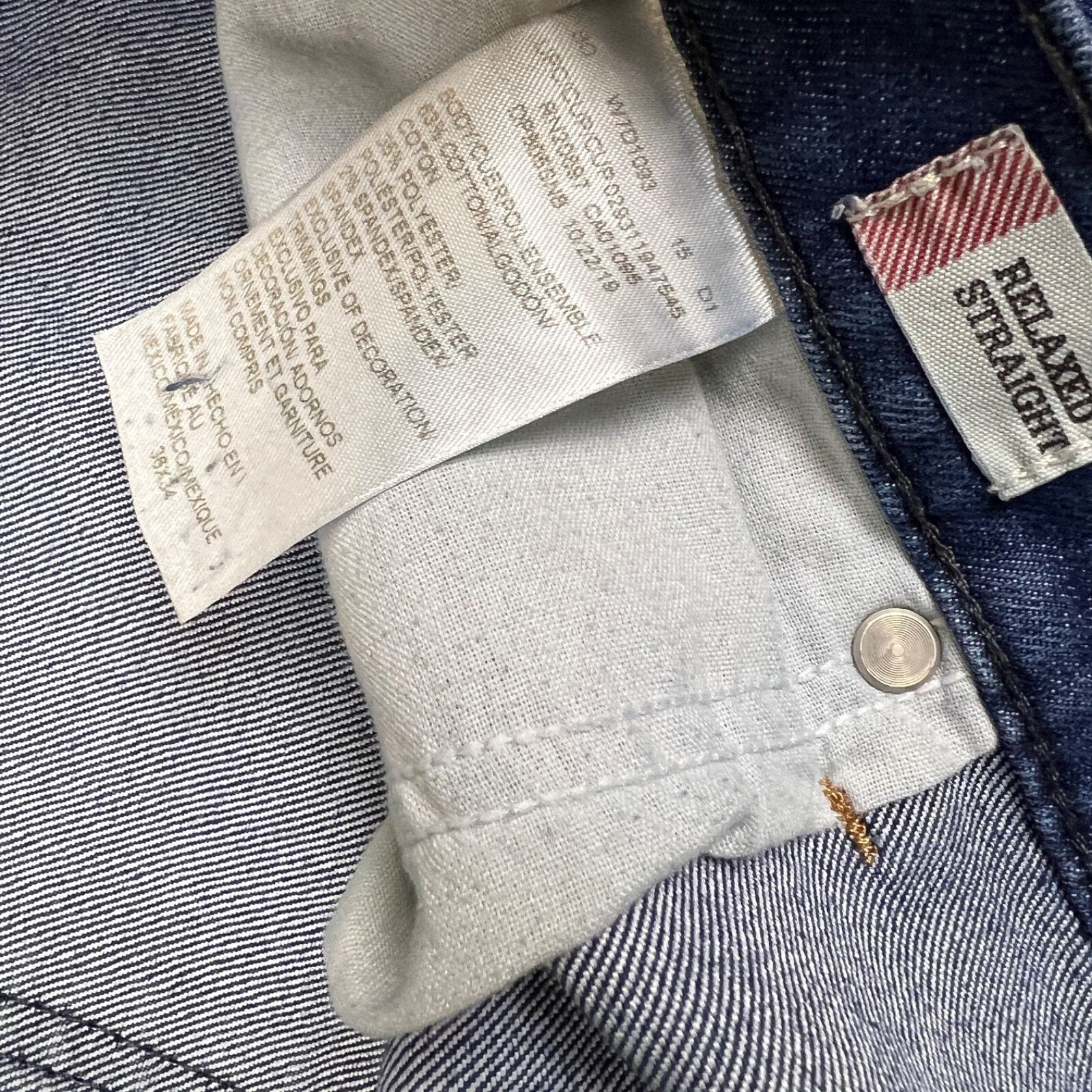 Dickies × Vintage Dickies Jeans 38x34 Flex Relaxed Straight Distressed Denim Size US 38 / EU 54 - 7 Thumbnail