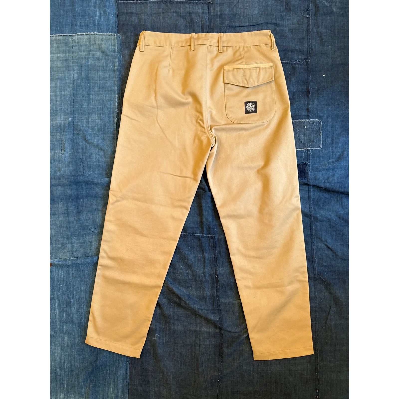Stone Island Stone Island SS23 Gabardine Workwear Trouser 32 -Khaki Pants Size US 32 / EU 48 - 2 Thumbnail