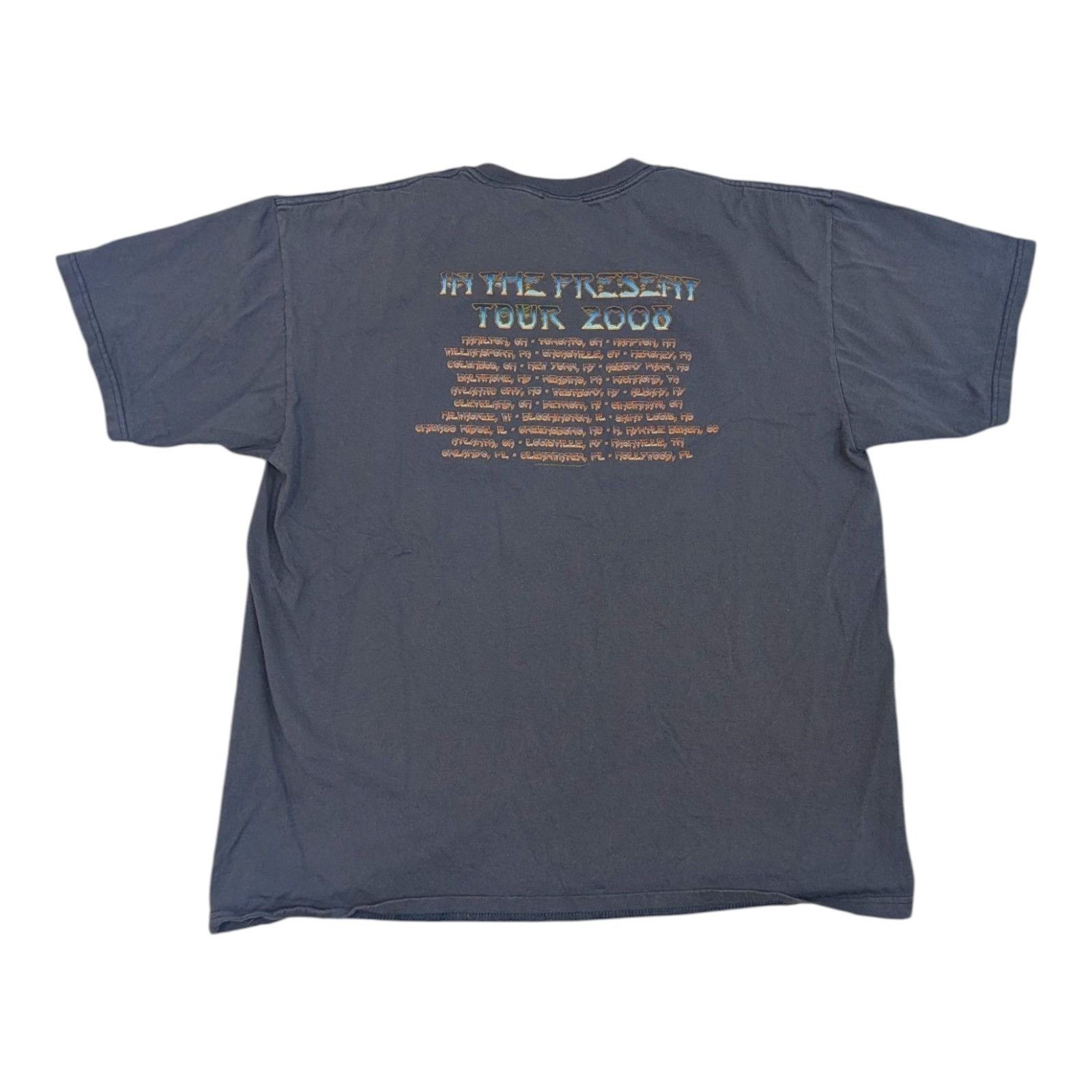 Anvil Vintage Yes "In the Present" Tour 2008 T-Shirt XL Prog Rock Size US XL / EU 56 / 4 - 2 Thumbnail