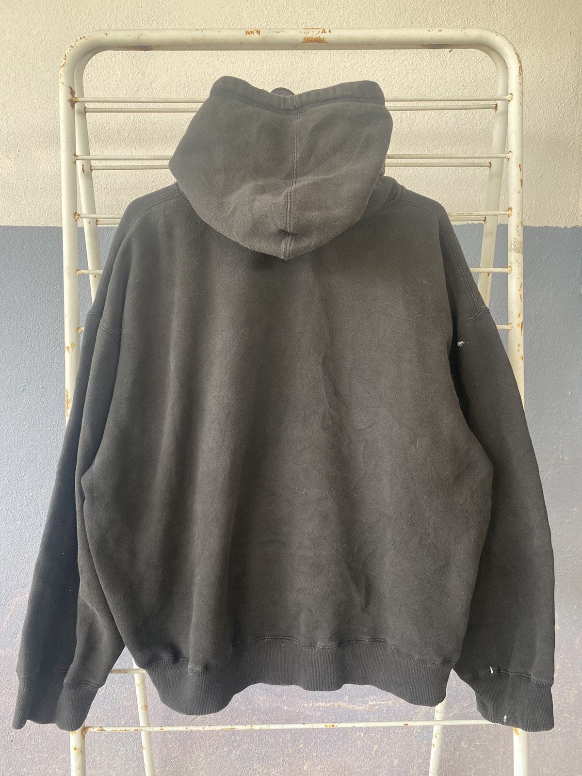 Vintage × Zippo Vintage Zippo Spellout Black Hoodie Size US XXL / EU 58 / 5 - 4 Thumbnail