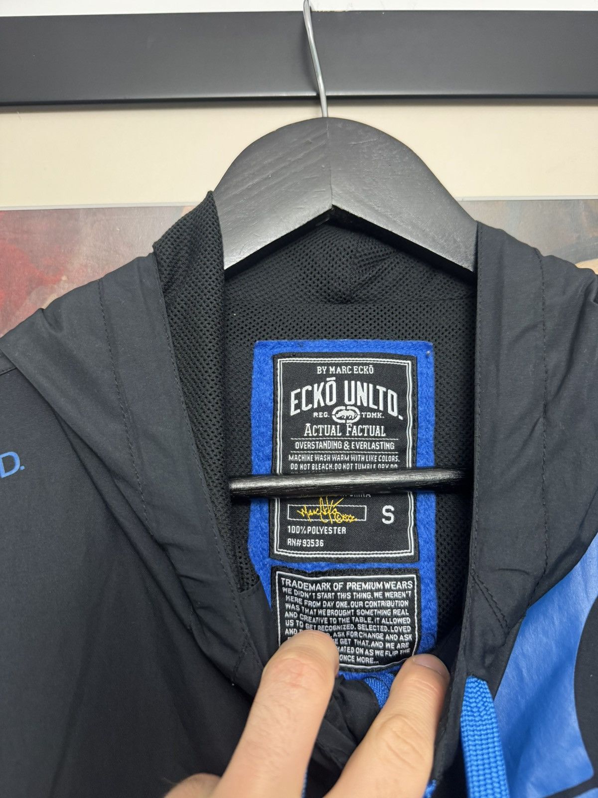 Ecko Unltd. Ecko Unltd Windbreaker Jacket Vintage Y2k Rap Big Logo Rare Size US S / EU 44-46 / 1 - 4 Thumbnail