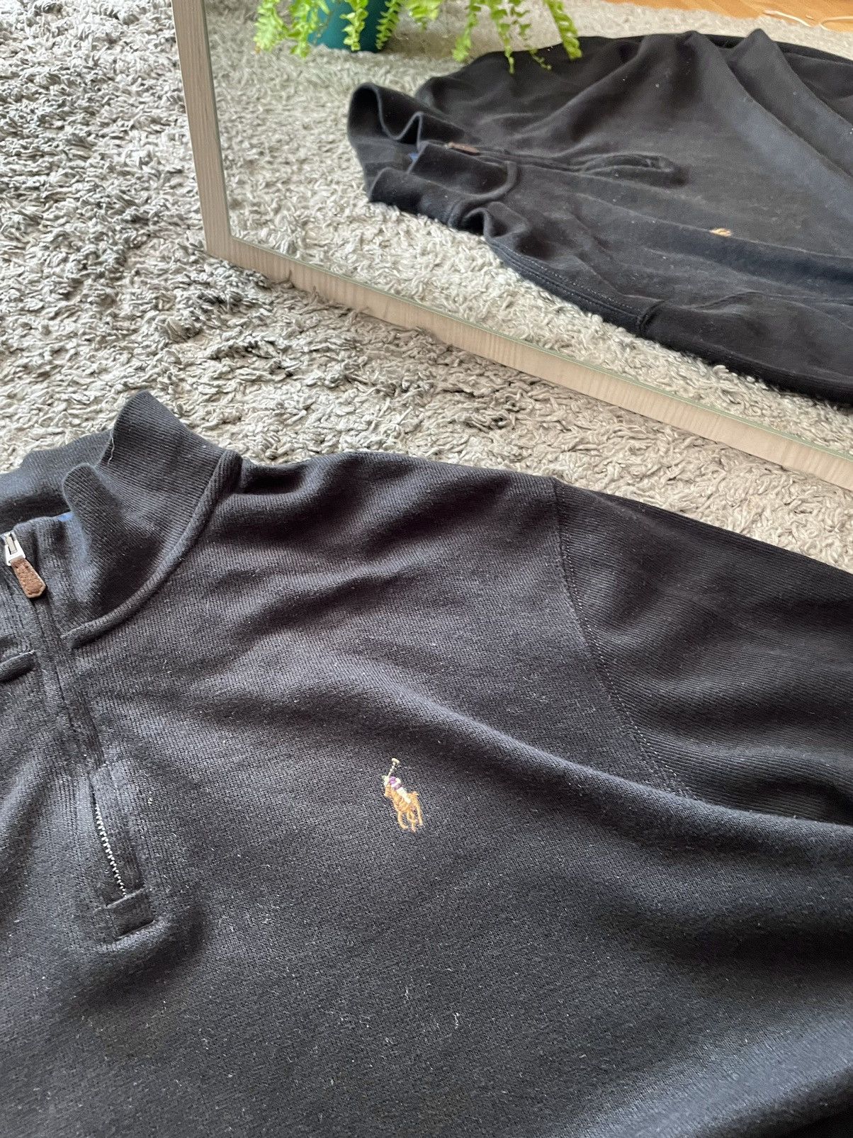 Polo Ralph Lauren × Vintage Polo Ralph Lauren 1/3 Zip Sweatshirt Streetwear Vintage Logo Size US L / EU 52-54 / 3 - 7 Thumbnail
