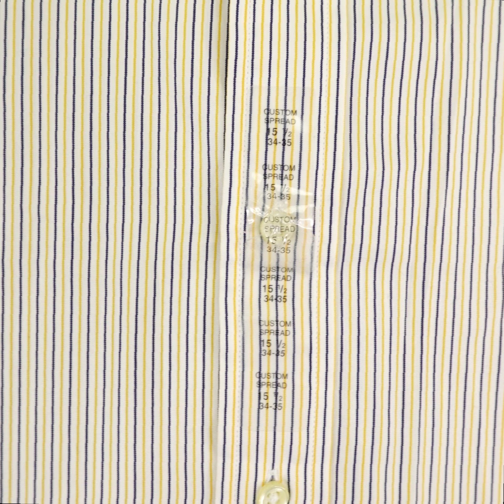 Polo Ralph Lauren VINTAGE Polo Ralph Lauren Shirt Men Medium Cotton Button-Up Striped Collared Long Sleeve Yellow Blue White 90s Classic Mens Size US M / EU 48-50 / 2 - 3 Thumbnail