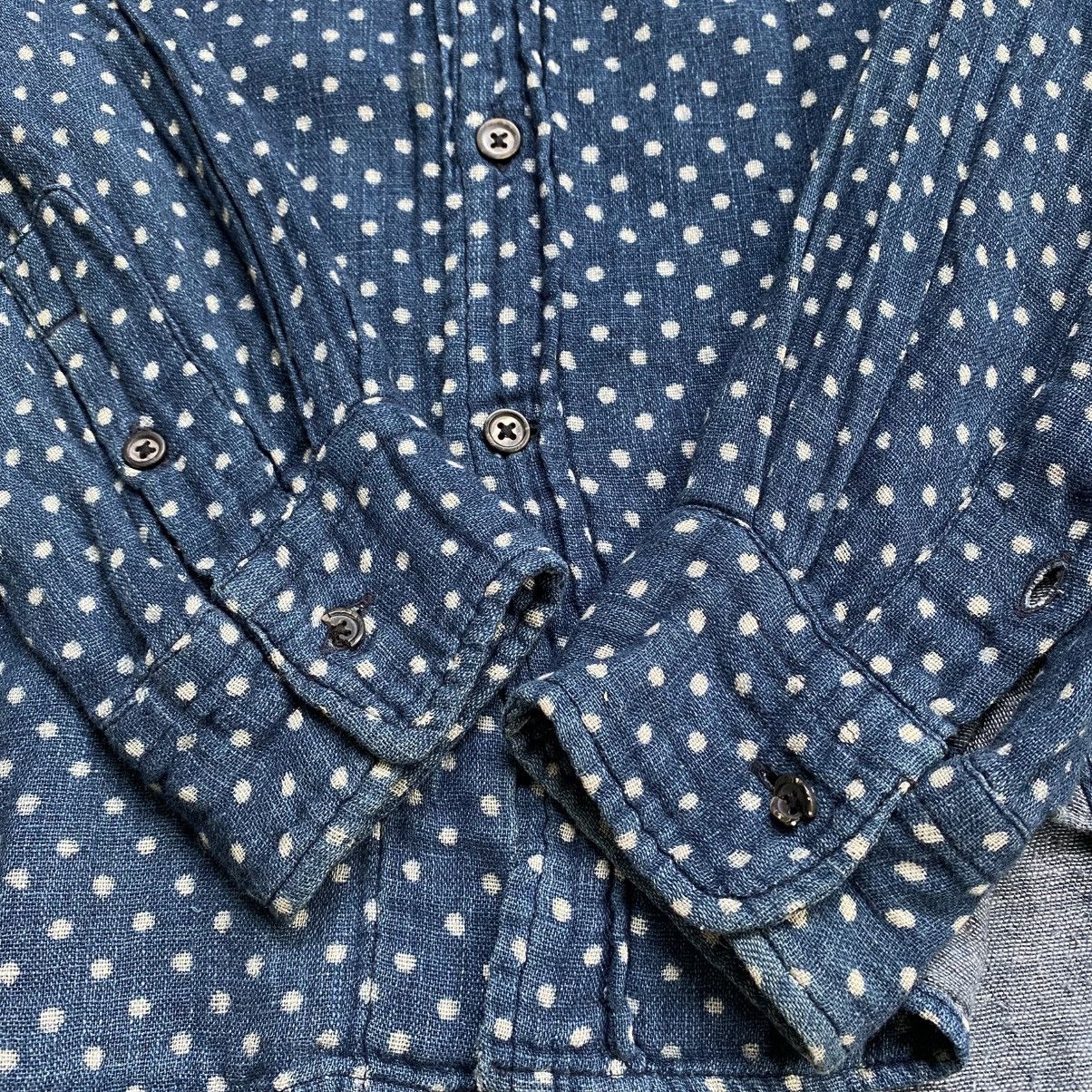 45rpm Vintage 90s 45rpm Polkadot Button Up Shirts Size US M / EU 48-50 / 2 - 6 Thumbnail