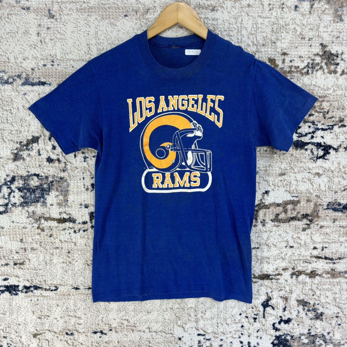 NFL × Vintage Vintage 80s LOS ANGELES RAMS T-shirt Size US S / EU 44-46 / 1 - 2 Thumbnail