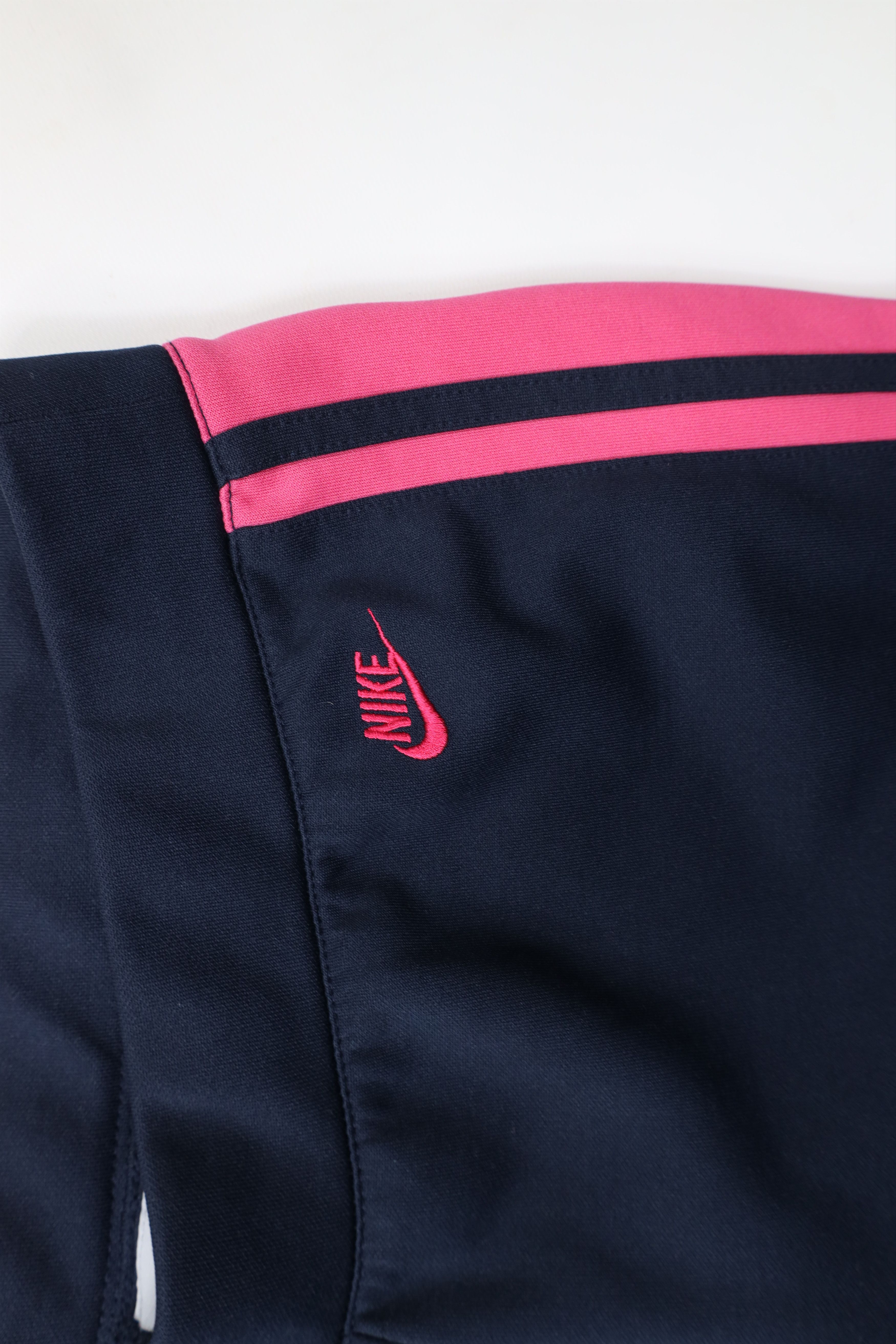 Nike × Vintage Vintage 90s Y2K Nike Scott Mini Swoosh Flared Wide Leg Pants Size 32" / US 10 / IT 46 - 5 Thumbnail
