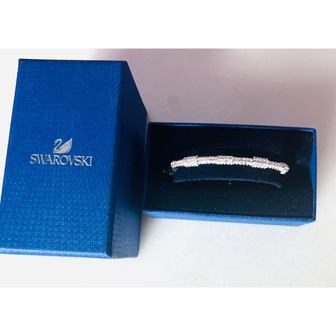 Swarovski NIB Swarovski signed pave bangle Size ONE SIZE - 1 Thumbnail