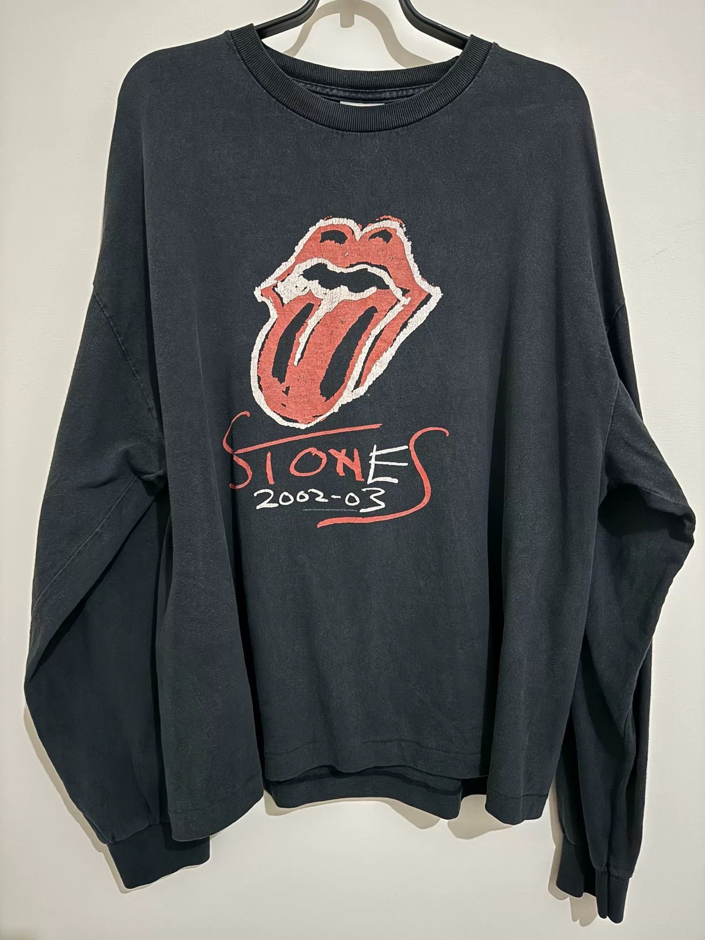 Vintage vintage rolling stones band long sleeve tee Size US XL / EU 56 / 4 - 1 Thumbnail
