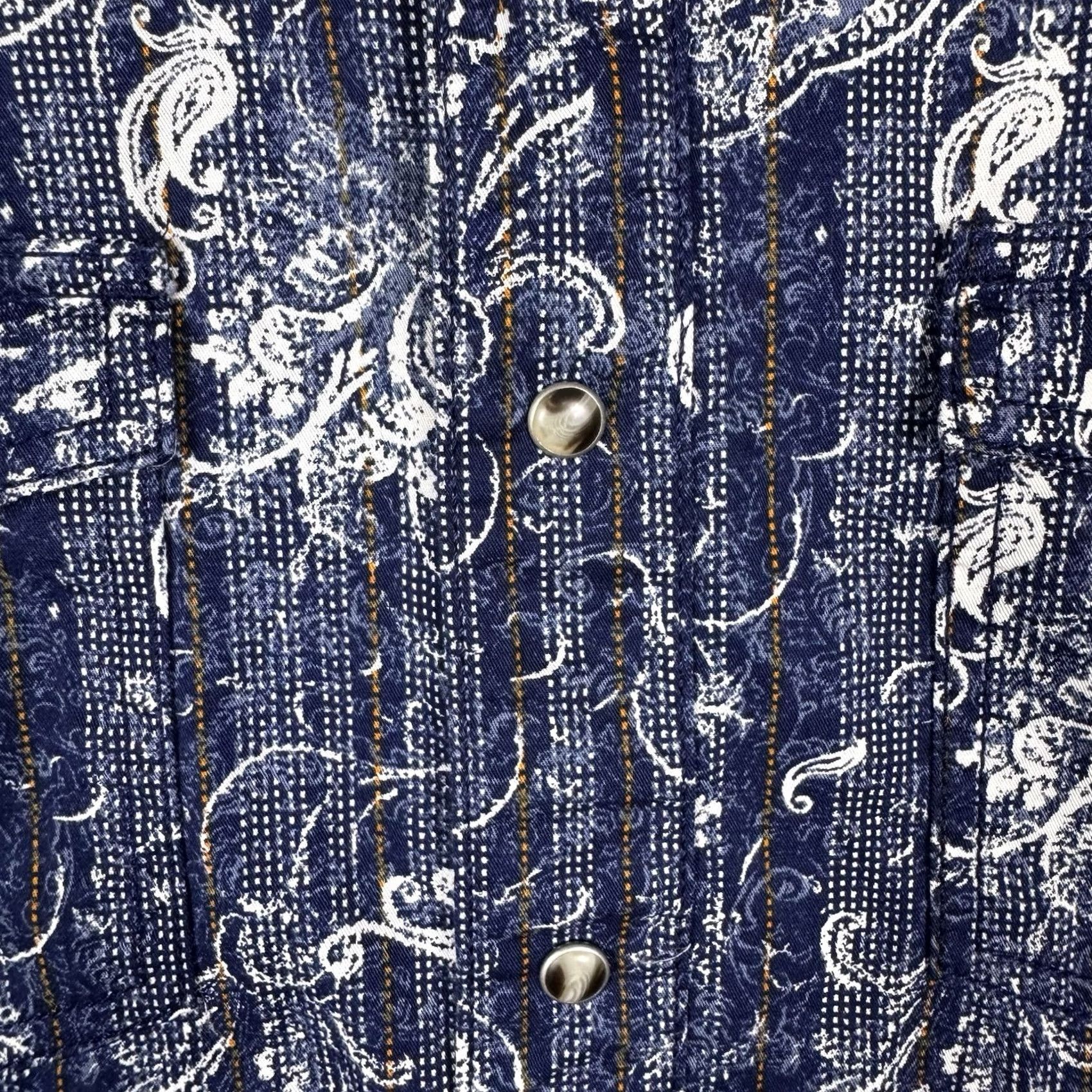 Wrangler VINTAGE Wrangler Retro Premium Shirt Mens M Pearl Snap All Over Print Paisley Western Size US M / EU 48-50 / 2 - 4 Thumbnail