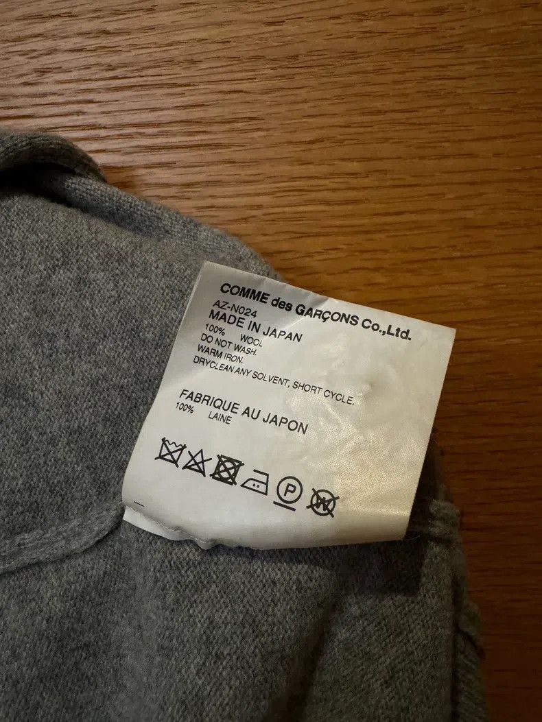 Comme des Garcons Comme Des Garcons 100% Wool Cardigan Size US M / EU 48-50 / 2 - 7 Thumbnail