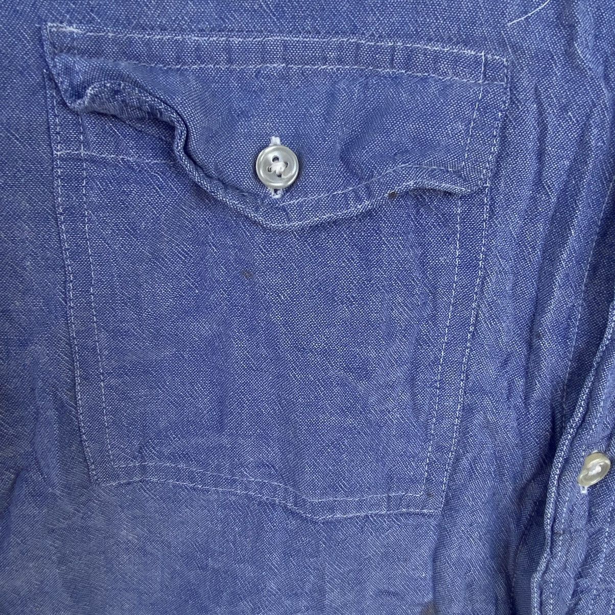 Other Vintage Nepuca With Long Sleeve Shirt And Button Up Blue Size US M / EU 48-50 / 2 - 7 Thumbnail