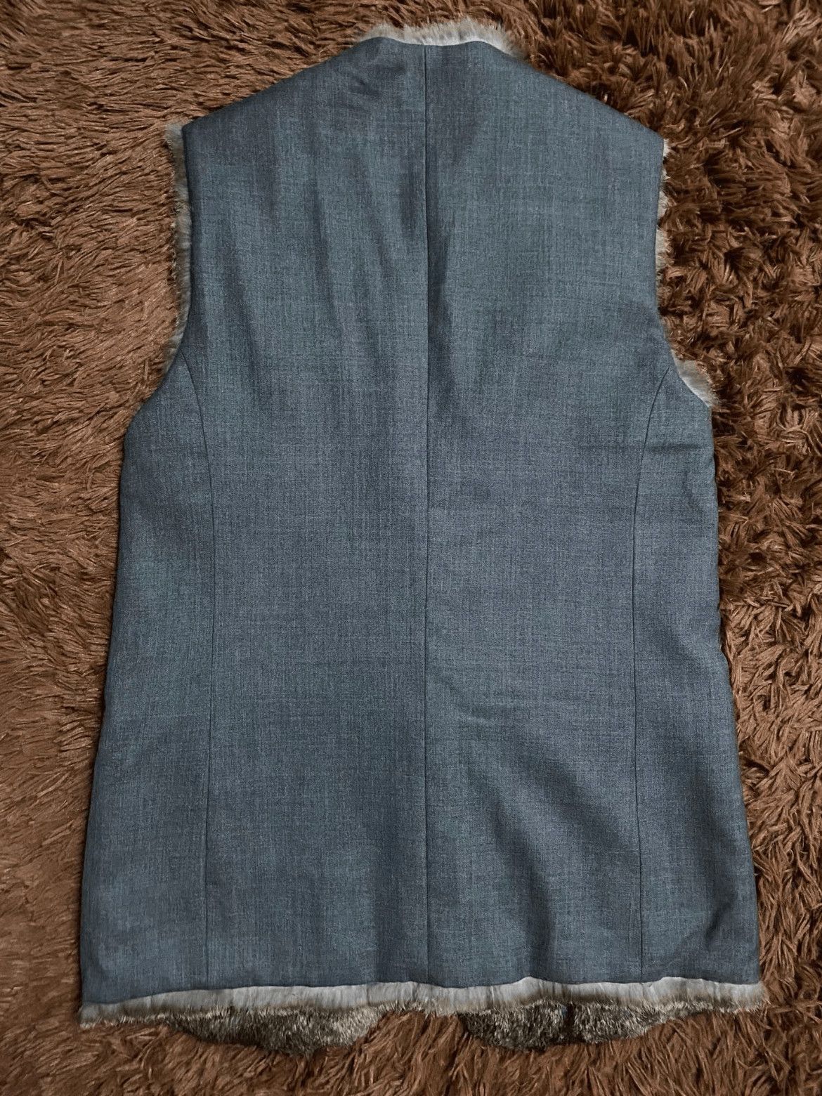 Undercover Sz 2 Undercover 05AW Rabbit Fur Vest-2508 Size US M / EU 48-50 / 2 - 2 Thumbnail