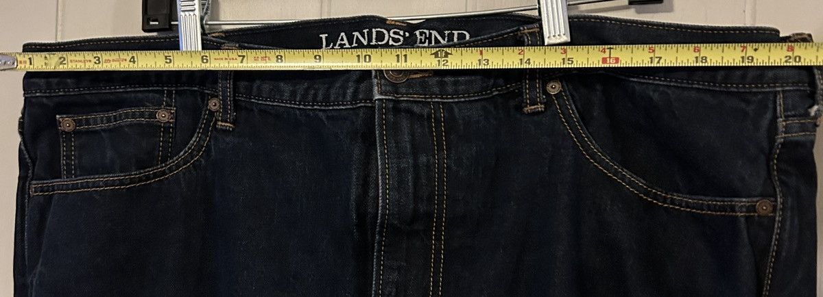 Lands' End Vintage Christmas Flannel lined 42x30 Size US 42 / EU 58 - 5 Thumbnail