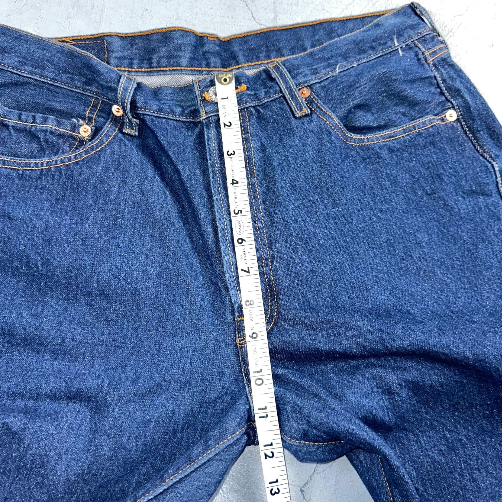 Levi's VINTAGE Levi's 501 Jeans Men 36x33 Straight Leg Dark Wash 90s Y2K Classic Denim Size US 36 / EU 52 - 6 Thumbnail