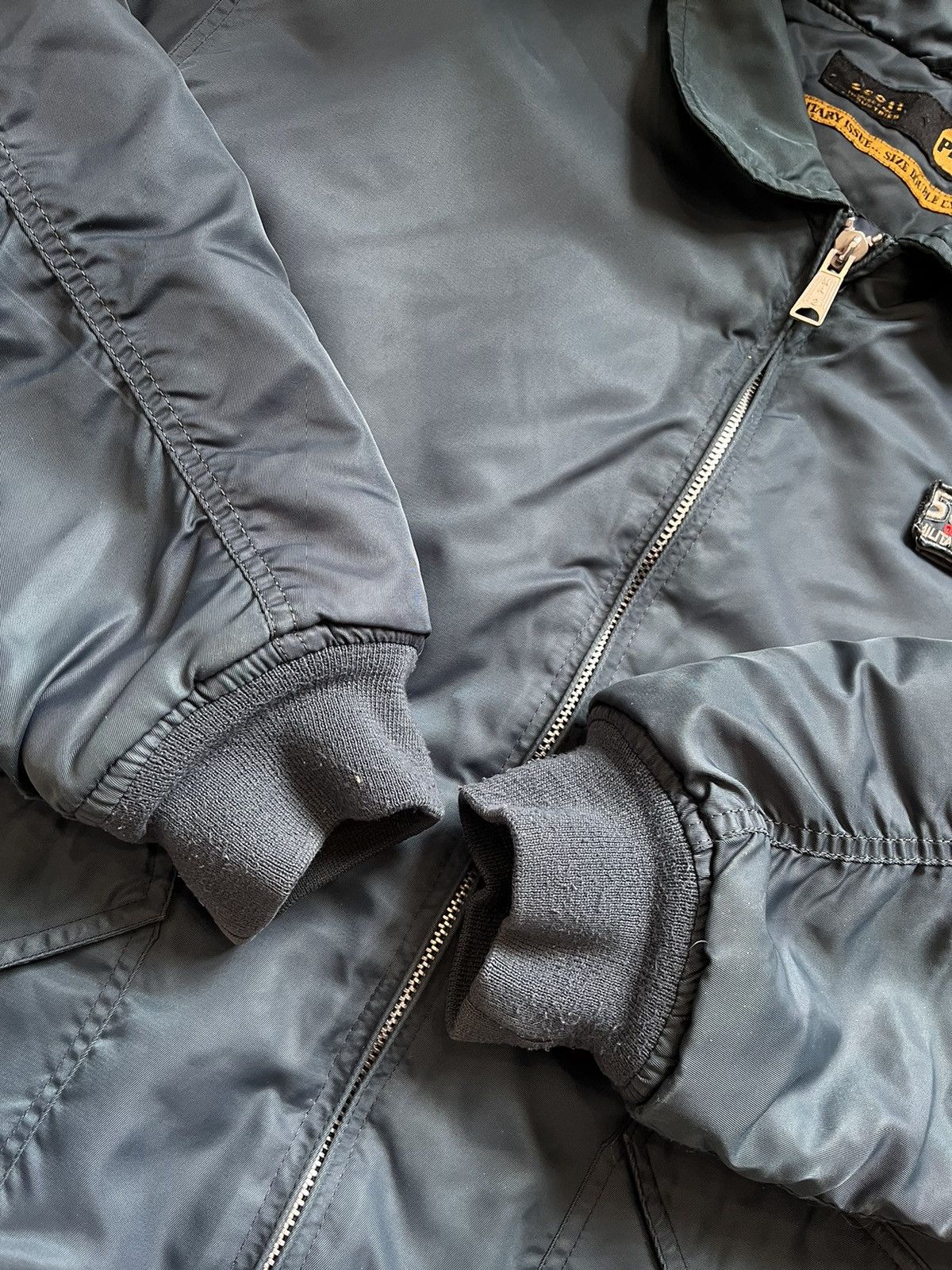 Schott × Vintage Vintage Schott NYC Bomber jacket MA-2 flyer military Size US XXL / EU 58 / 5 - 9 Thumbnail