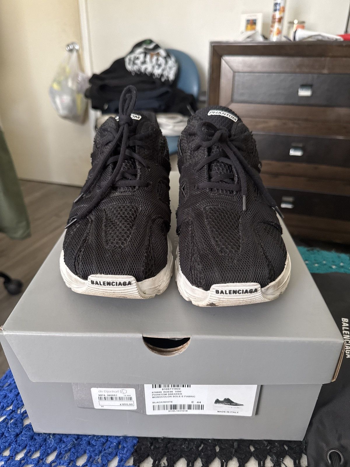 Balenciaga Balenciaga Demna-Era Sporty B Mesh Phantom Sneakers Size US 11 / EU 44 - 25 Thumbnail