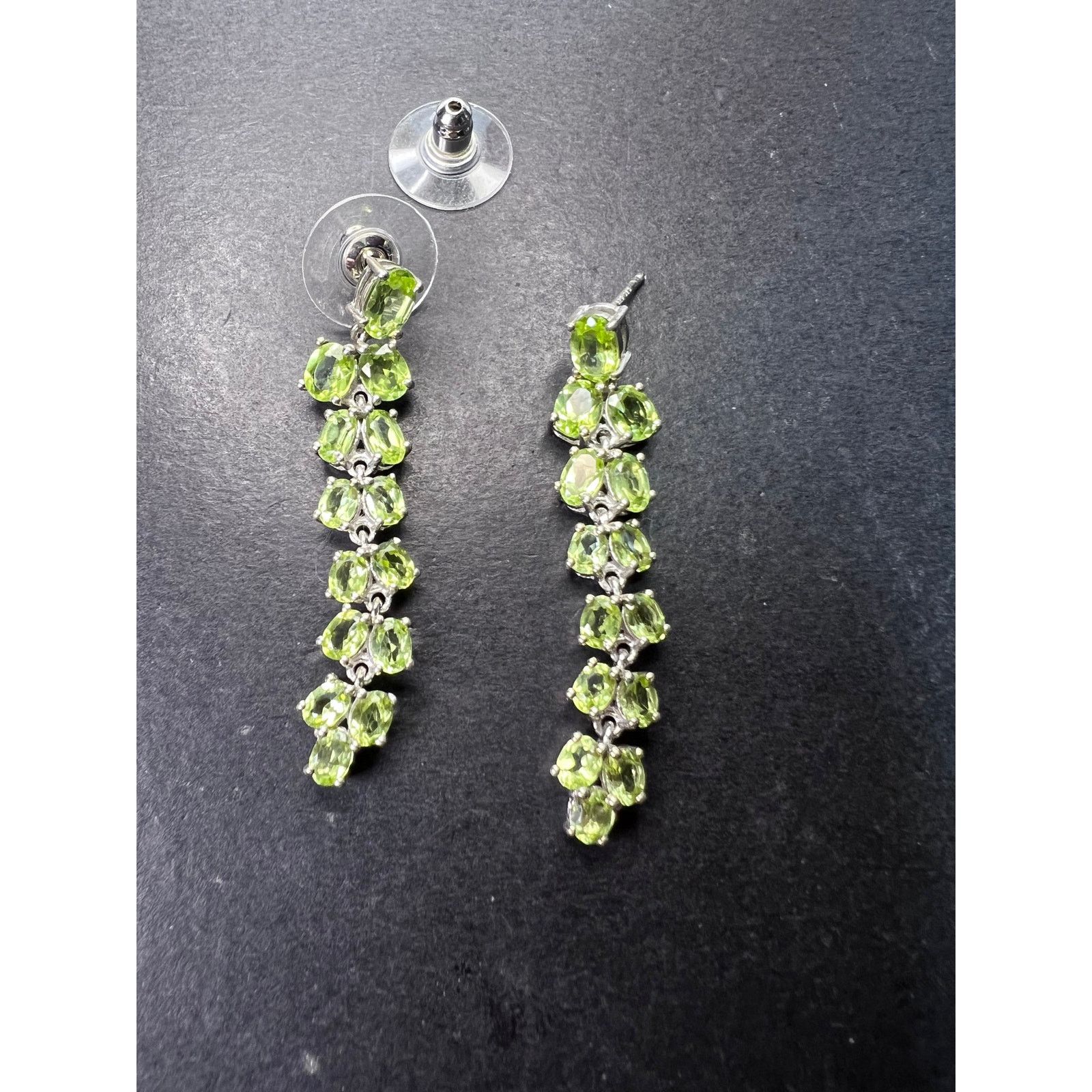 Other Peridot sterling silver chandelier earrings Size ONE SIZE - 1 Thumbnail