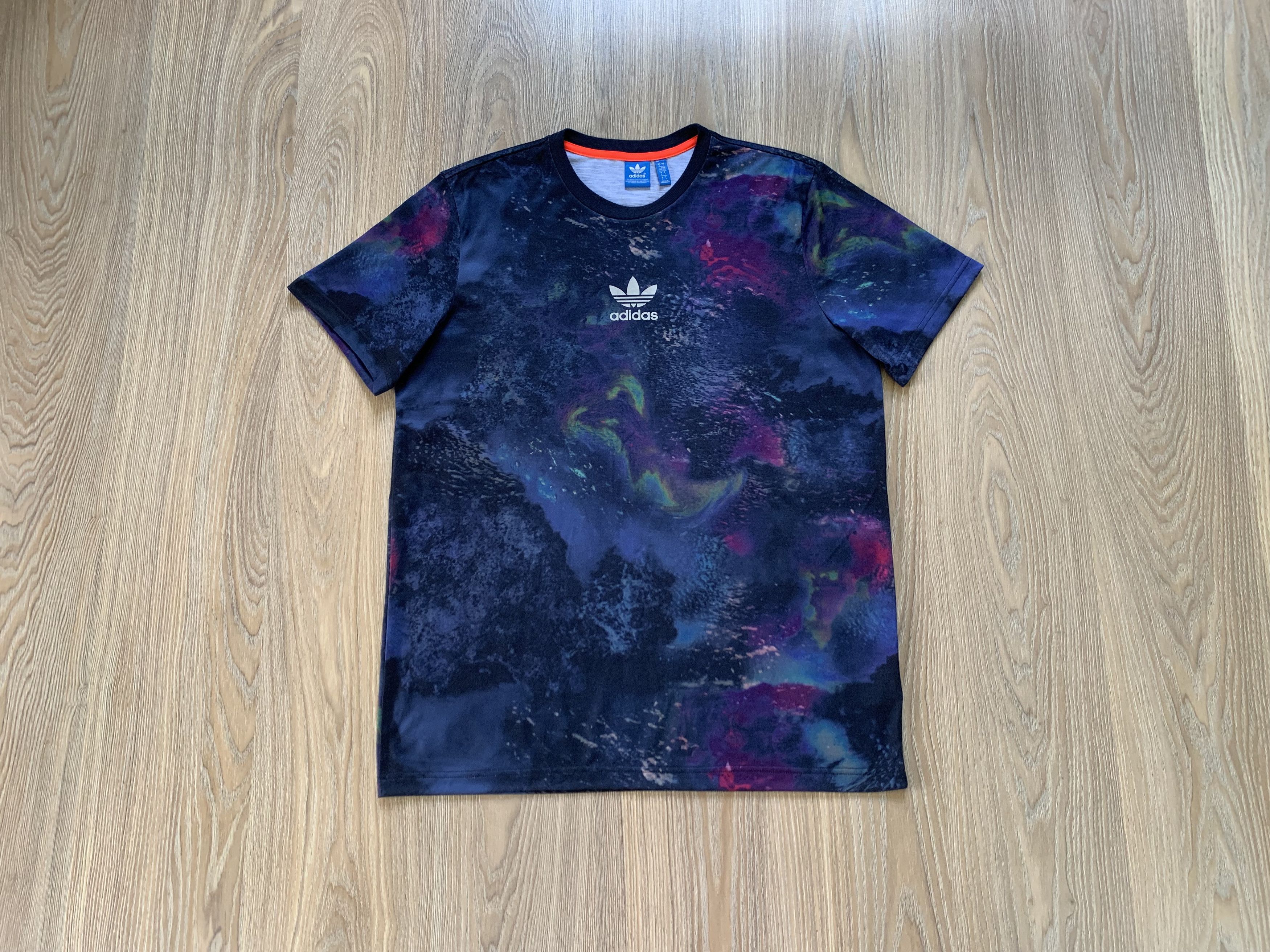Adidas Adidas Originals Centr Logo Multicolour T-Shirt Size US L / EU 52-54 / 3 - 2 Thumbnail
