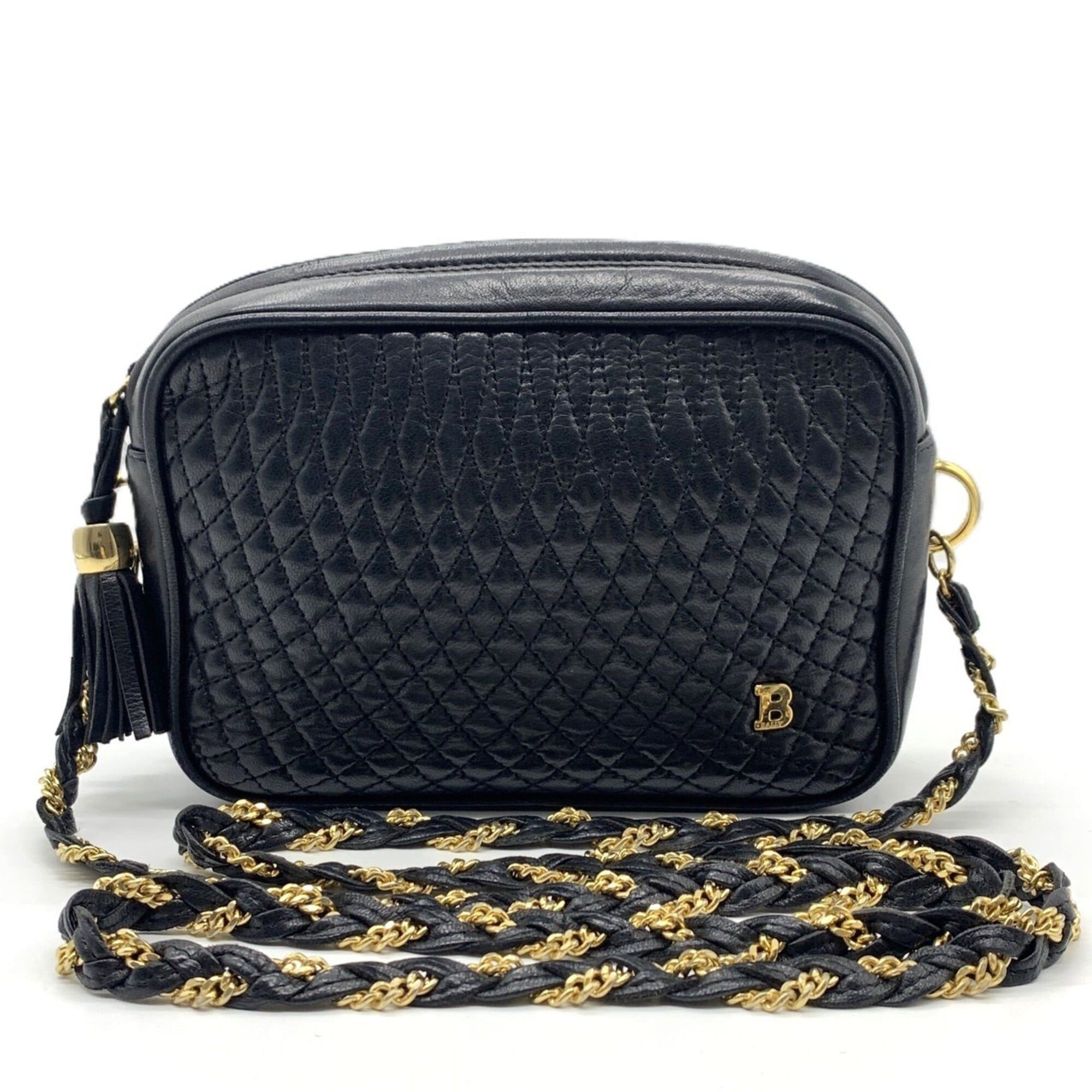 Bally Bally Quilted Leather Chain Shoulder Bag Size ONE SIZE - 1 Thumbnail