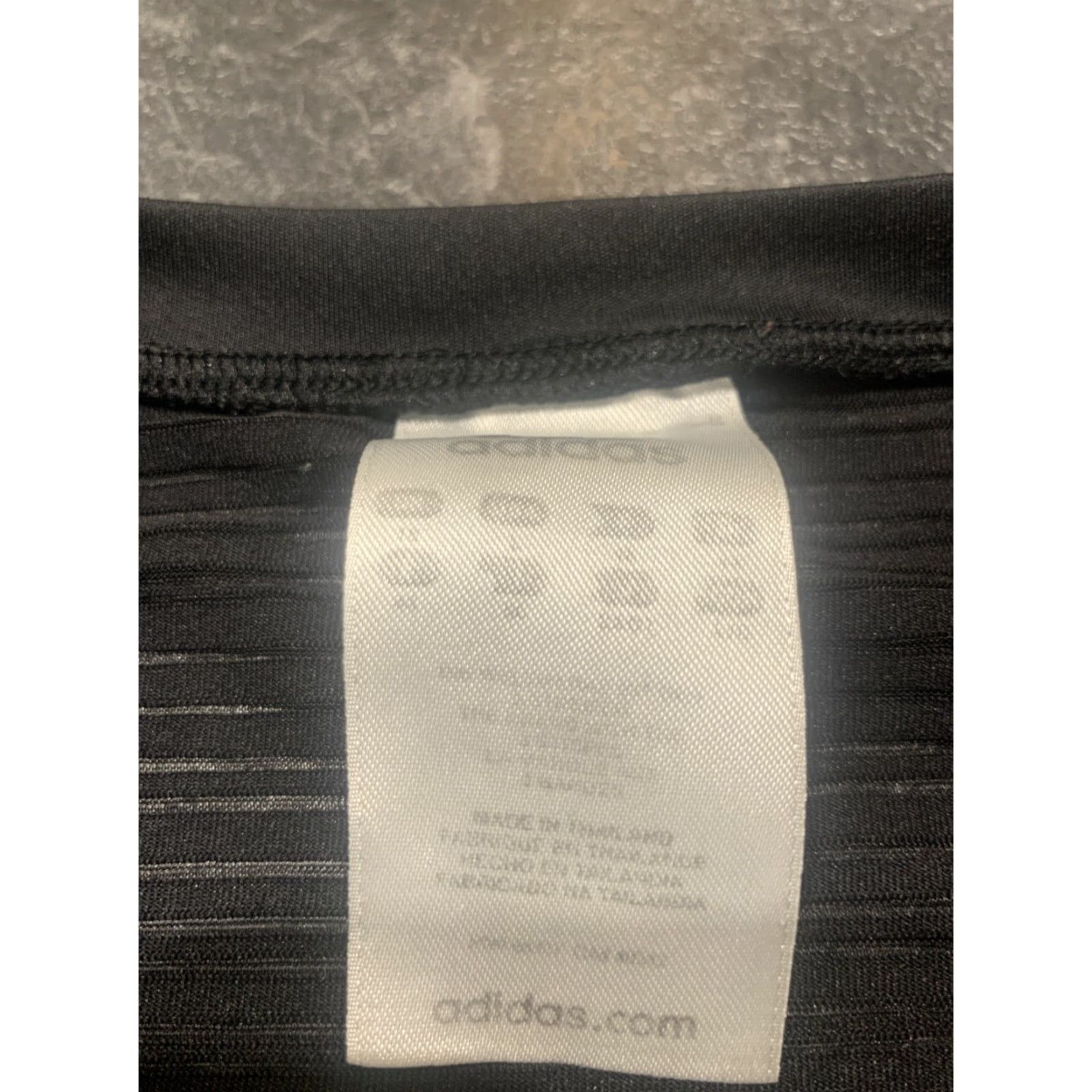 Adidas Adidas Climacool Running Shirt Women Large Black Short Sleeve V-Neck Activewear Size L / US 10 / IT 46 - 6 Thumbnail