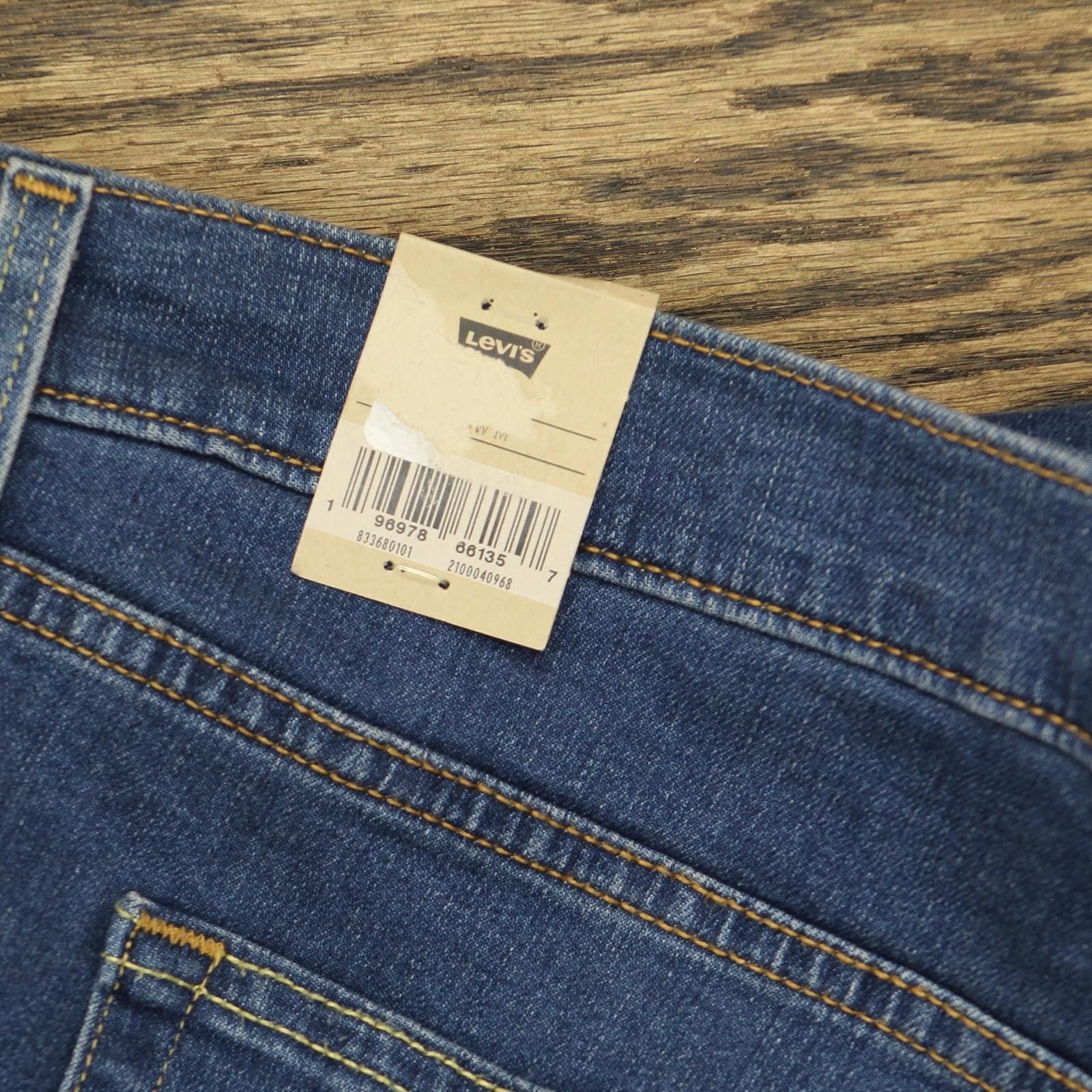 Levi's Nwt Levis High Rise Skinny Jeans Straight Through Blue 24w Size 42" / US 20 - 3 Thumbnail