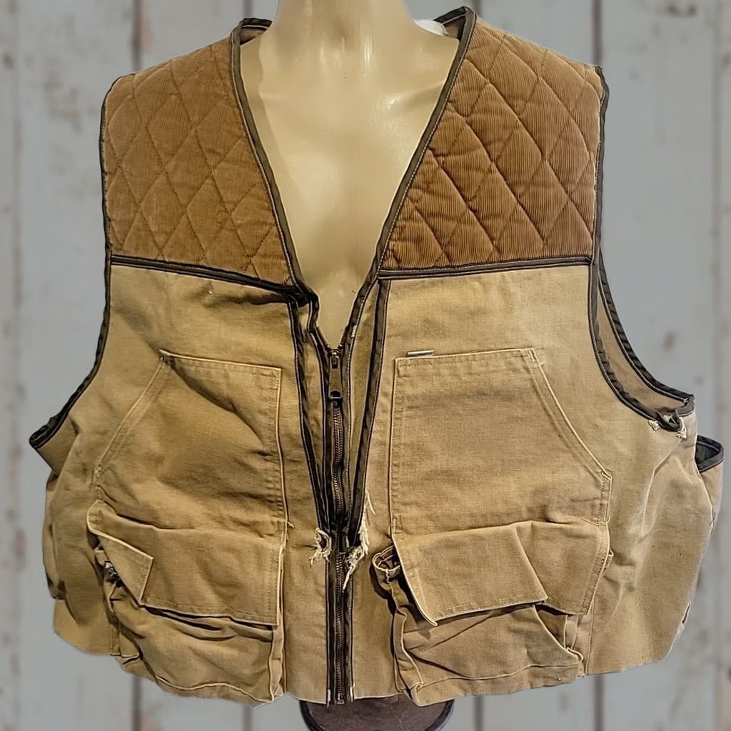 Carhartt × Streetwear × Vintage Vintage 70s Carhartt Tan Hunting