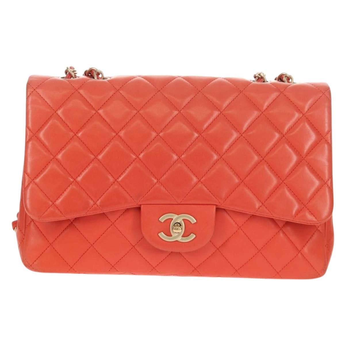 Chanel Chanel Vintage Classic Single Flap Bag Quilted Lambskin Size ONE SIZE - 1 Thumbnail