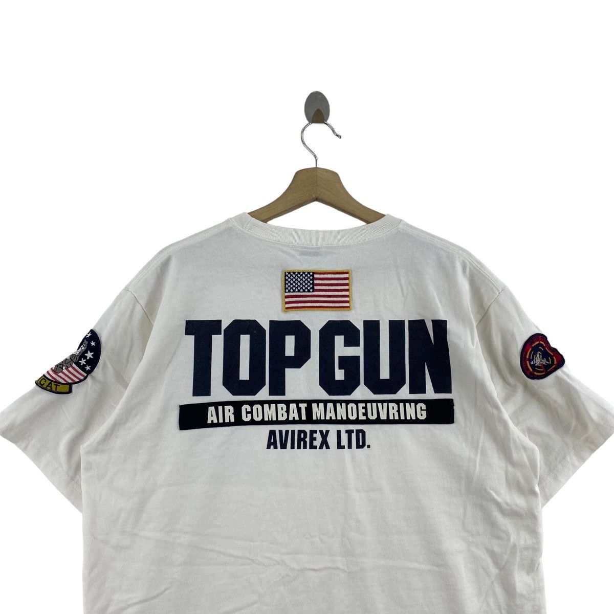 Avirex AVIREX USA ARMY Navy Top Gun Air Combat Manoeuvring Print Size US L / EU 52-54 / 3 - 2 Thumbnail