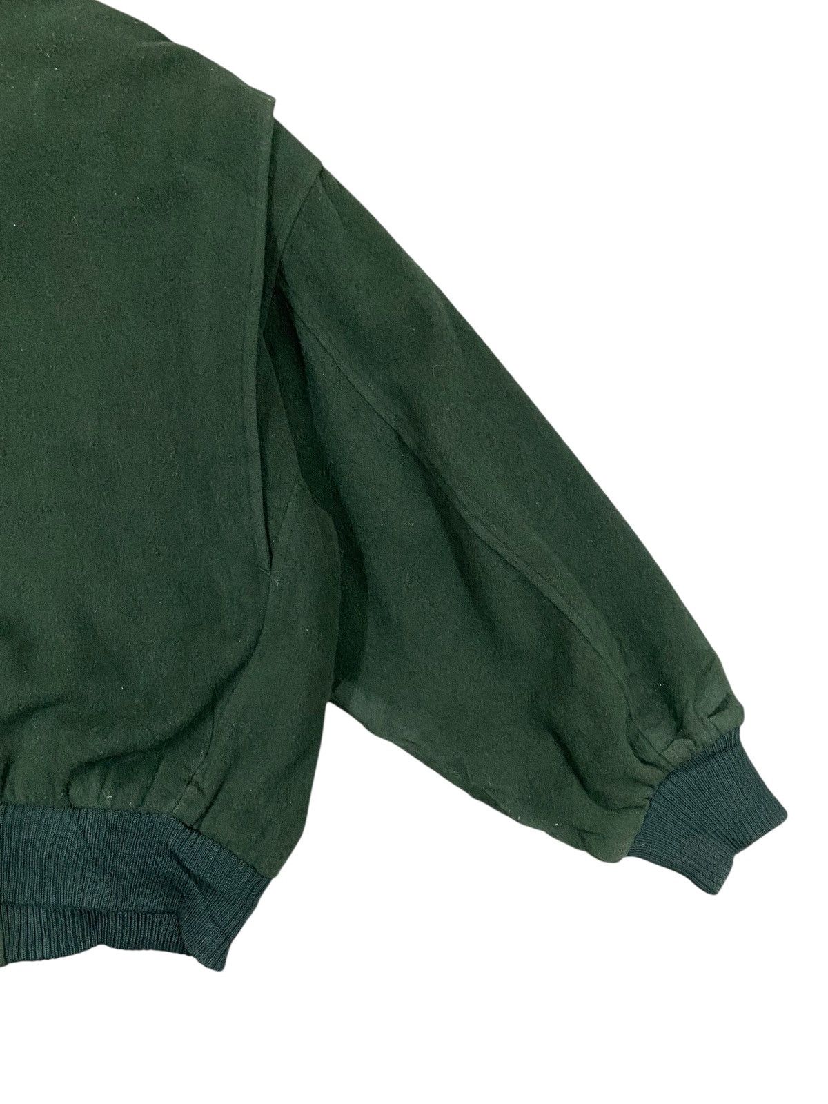 Calvin Klein Vtg Calvin Klein Sport Wool Bomber Jacket Size US M / EU 48-50 / 2 - 9 Thumbnail