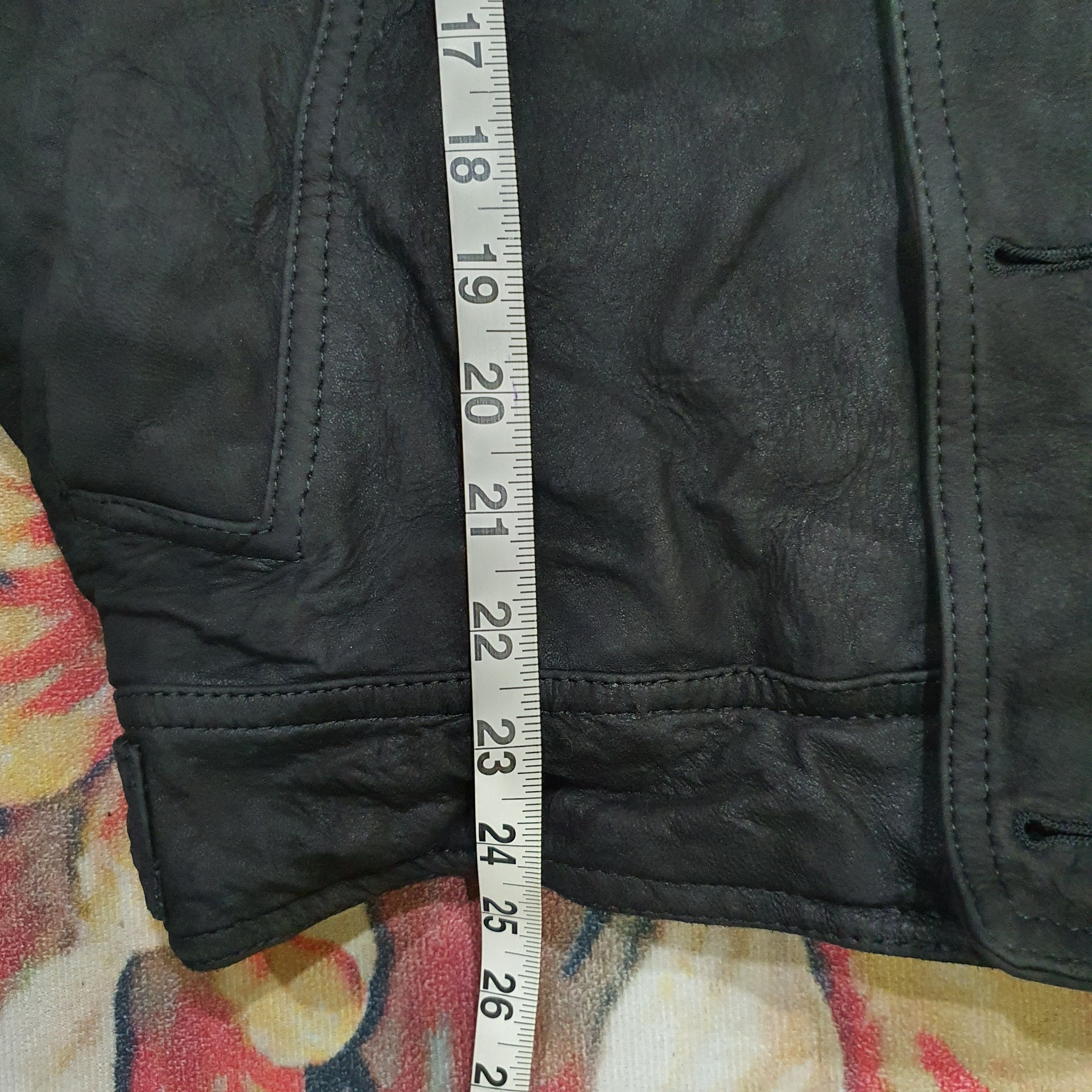 Rainbow Country vintage leather bomber jacket with white shearling Ìxi:z Size US M / EU 48-50 / 2 - 16 Thumbnail