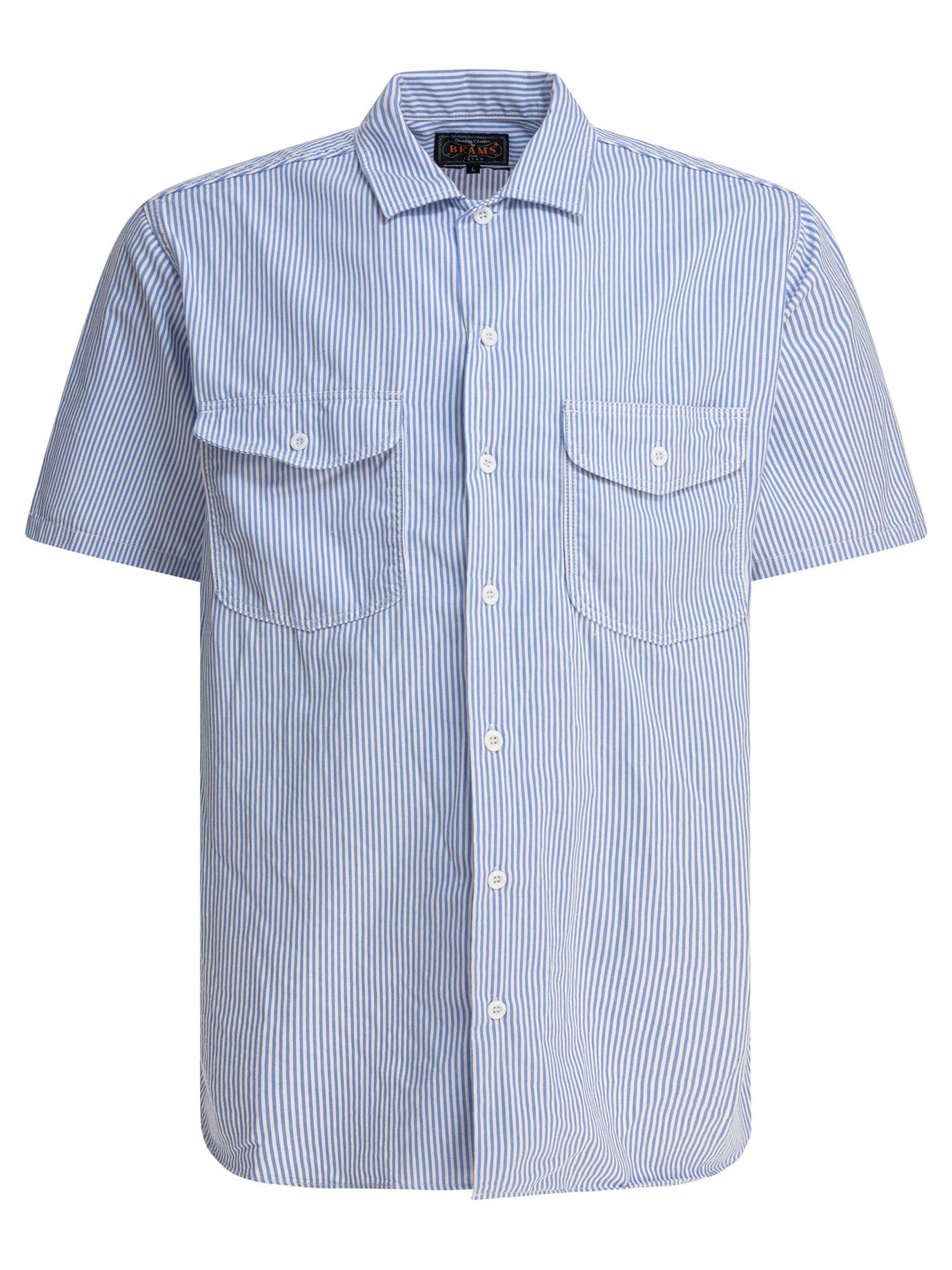 Beams Plus Beams Plus Work Shirt tag size S Men - USA Duties Paid Size US S / EU 44-46 / 1 - 1 Thumbnail