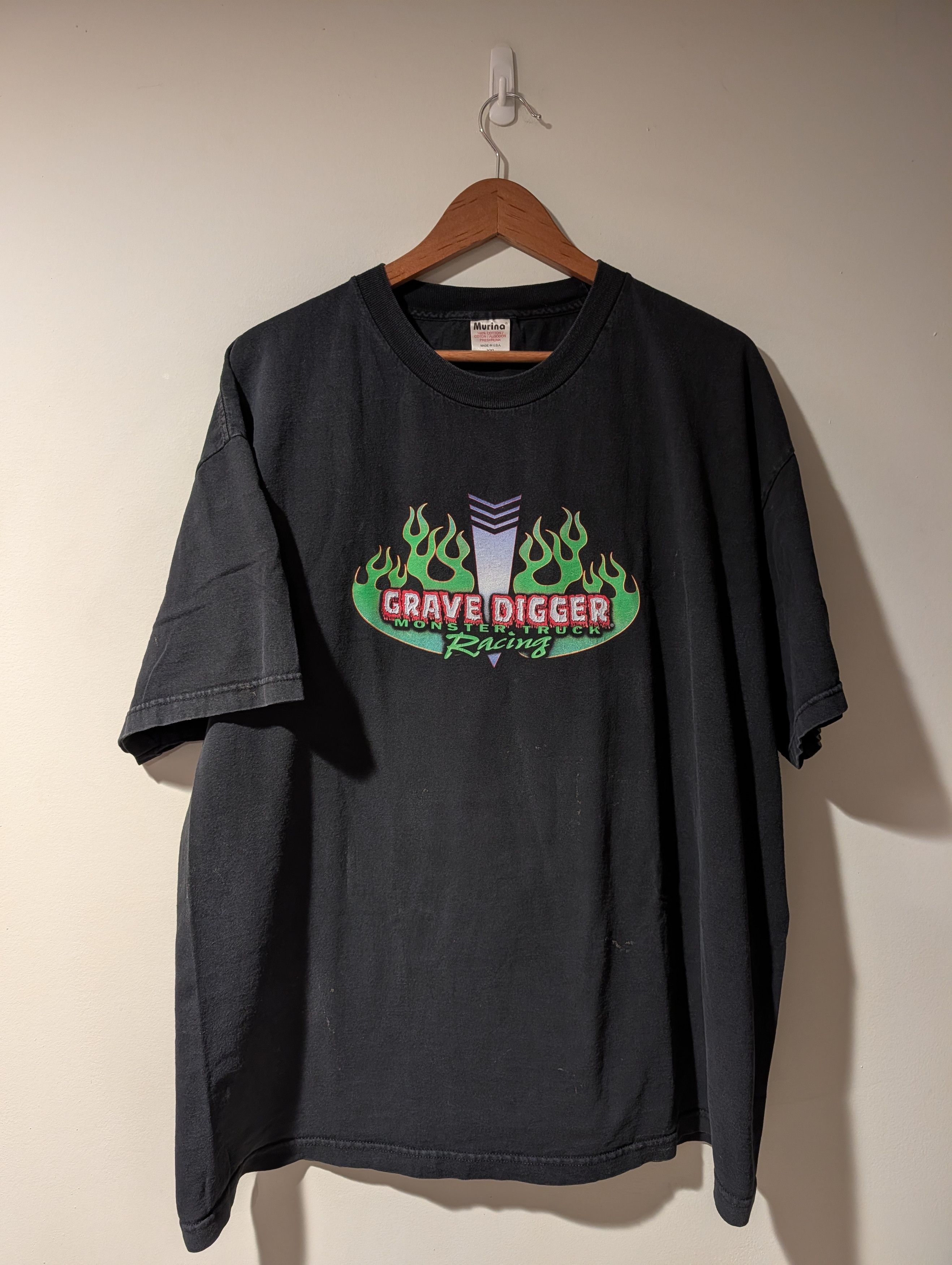 Vintage Vintage Grave Digger Monster Jam Truck Racing T-Shirt XXL Size US XXL / EU 58 / 5 - 7 Thumbnail