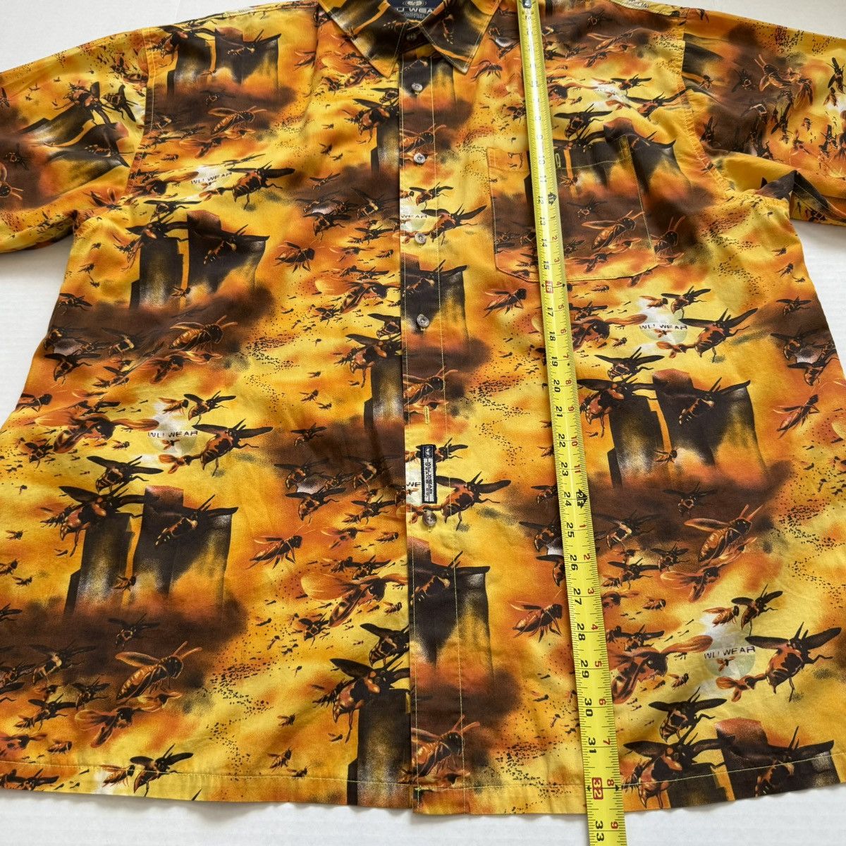 Wu-Tang Clan 🔴Wu-Wear Shirt Size 2XL Original Wu-Tang Button Up Vintage Size US XXL / EU 58 / 5 - 8 Thumbnail