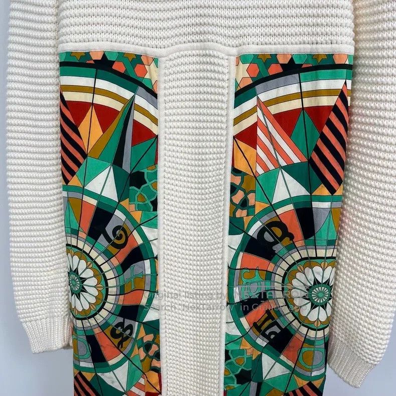Hermes Hermes Long-length colorful knitted cardigan Size XS / US 0-2 / IT 36-38 - 3 Thumbnail