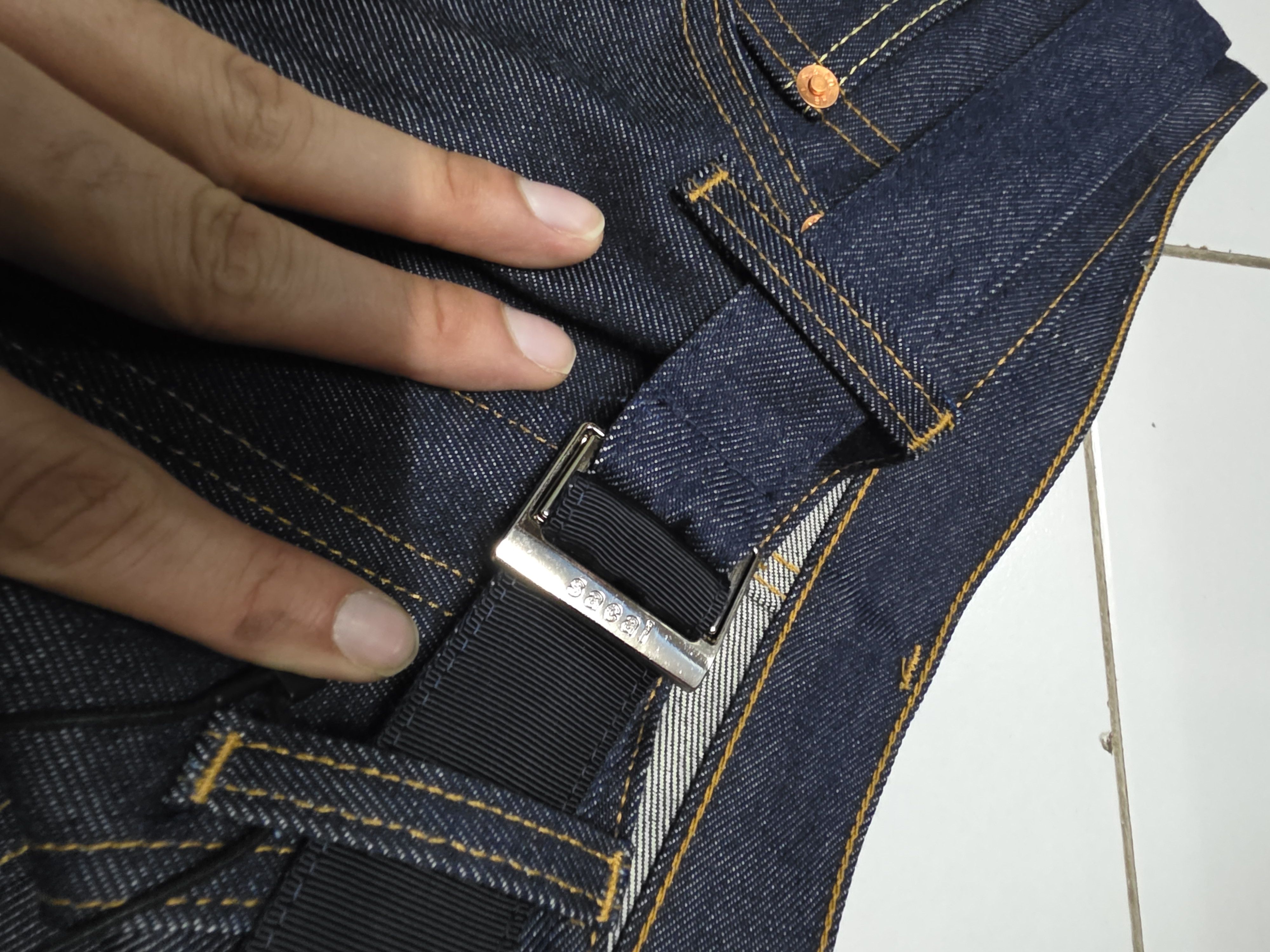 Levi's × Sacai Sacai × levis wide leg selvedge denim pants Size US 34 / EU 50 - 3 Thumbnail