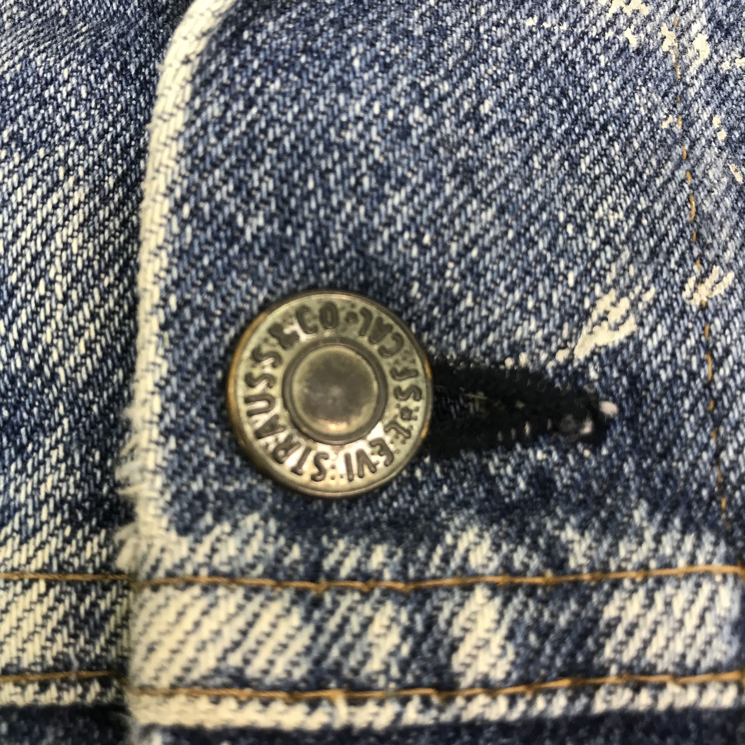 Levi's Vintage Levis strauss tracker denim oreng tag jacket K63B6 Size US L / EU 52-54 / 3 - 10 Thumbnail